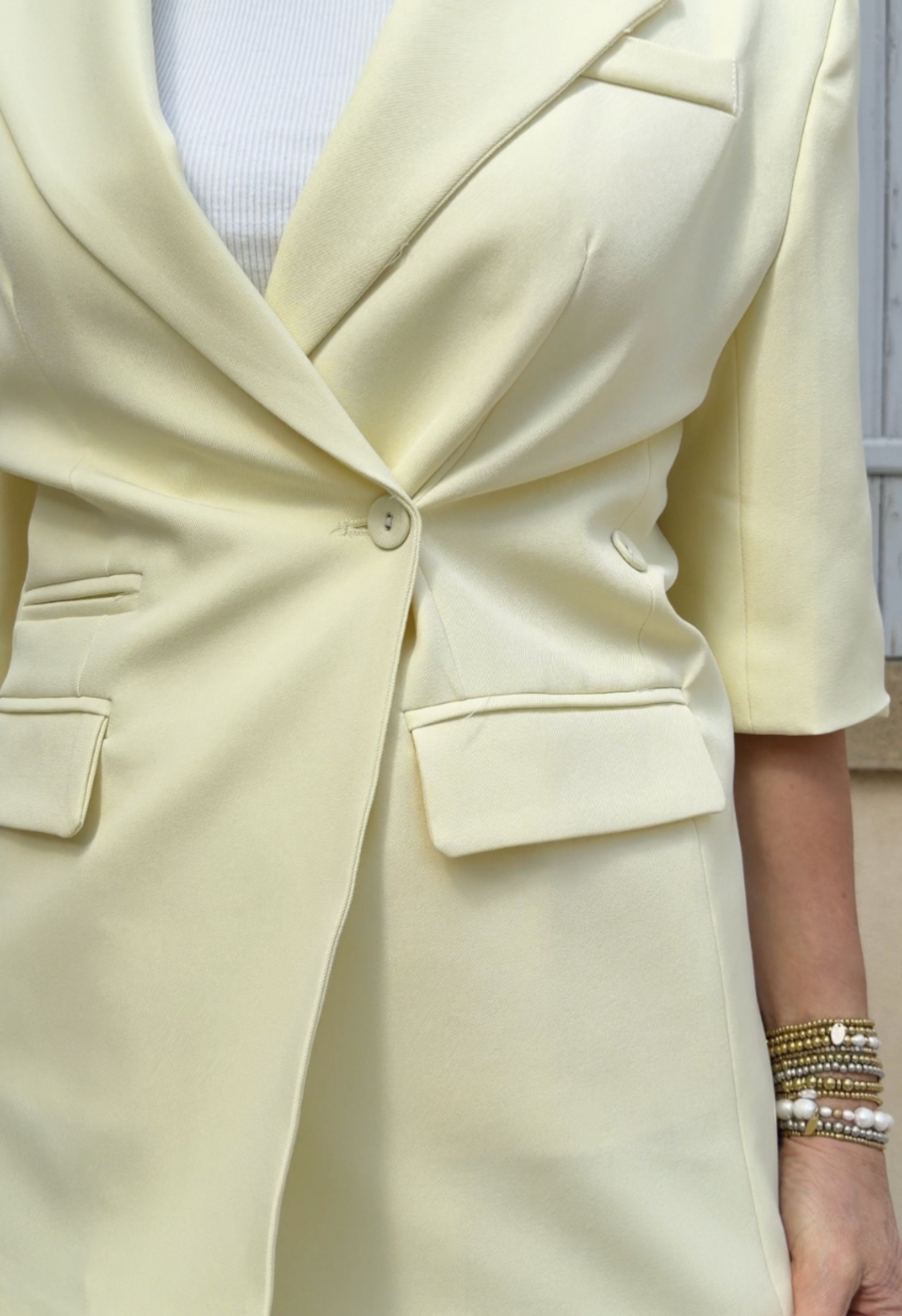 Veste Nathalie Jaune