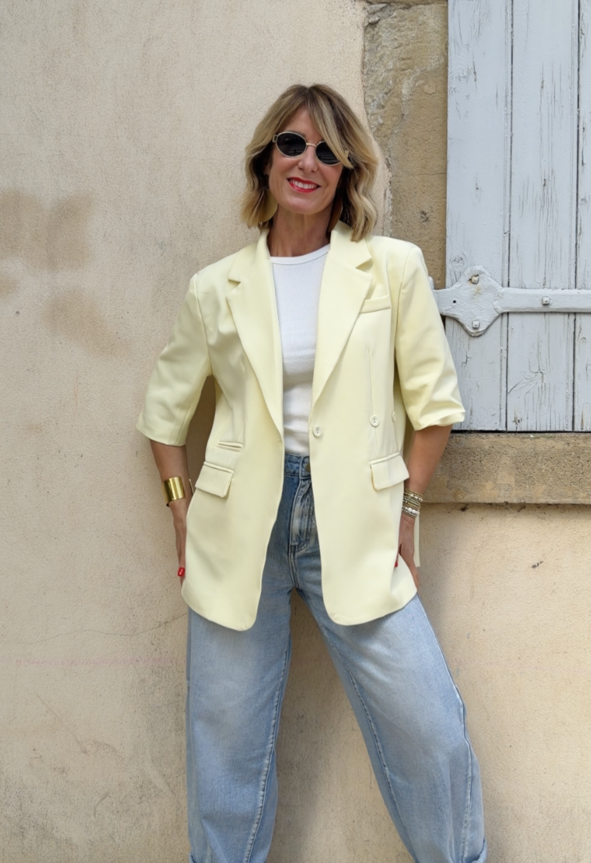 Veste Nathalie Jaune