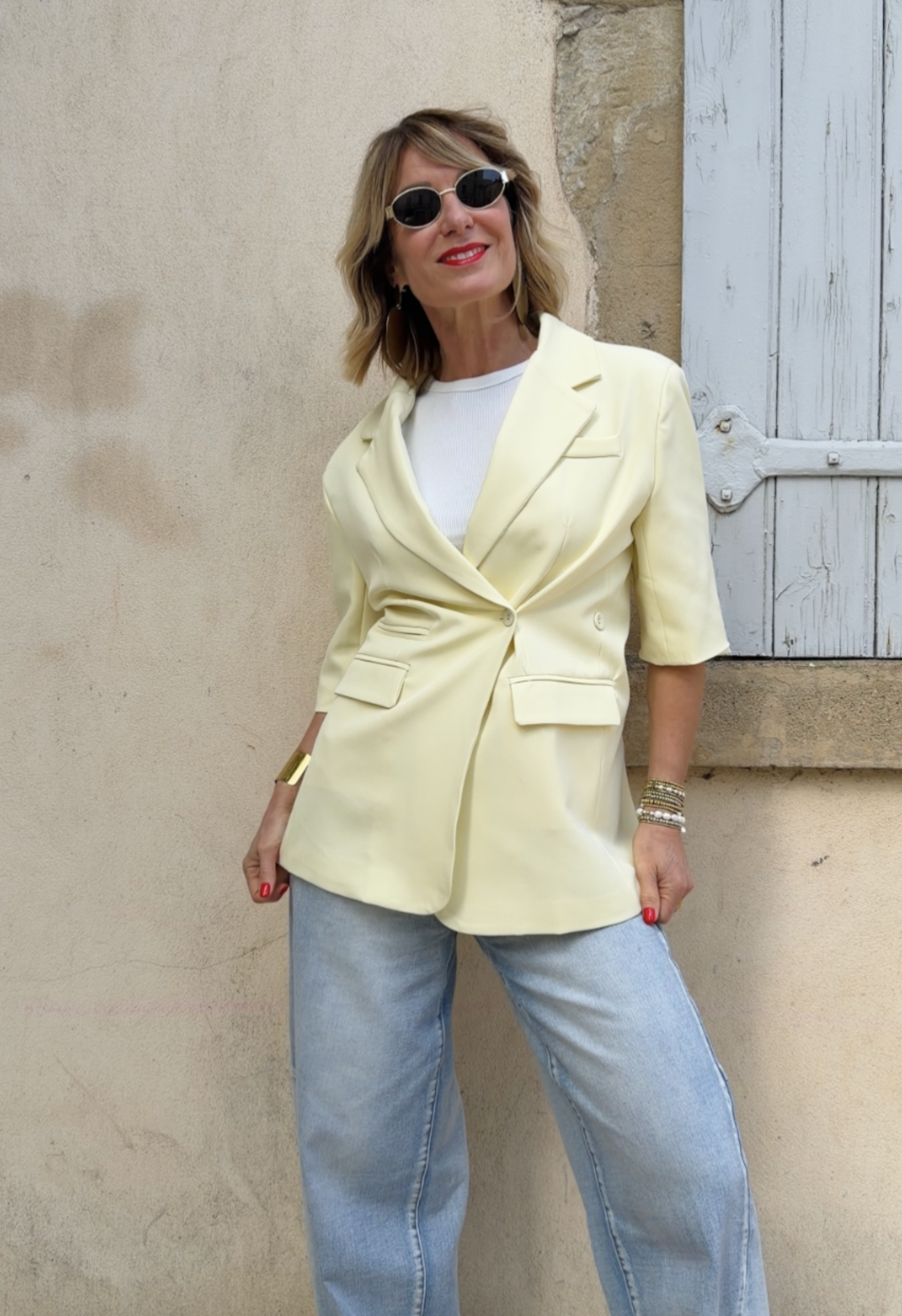 Veste Nathalie Jaune