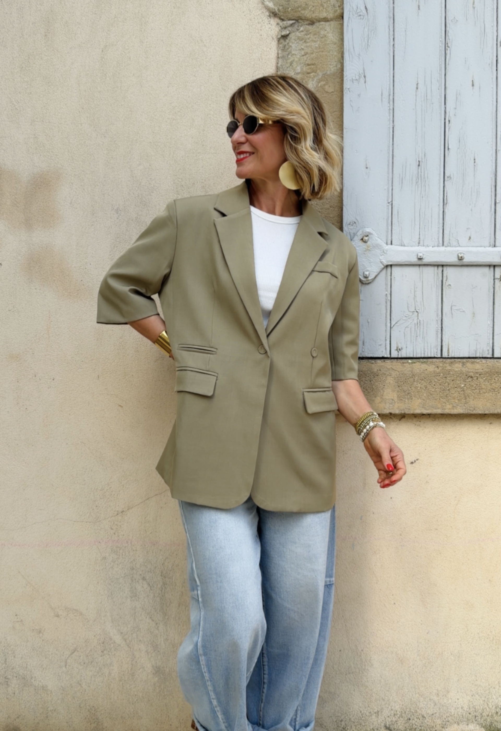 Veste Nathalie kaki