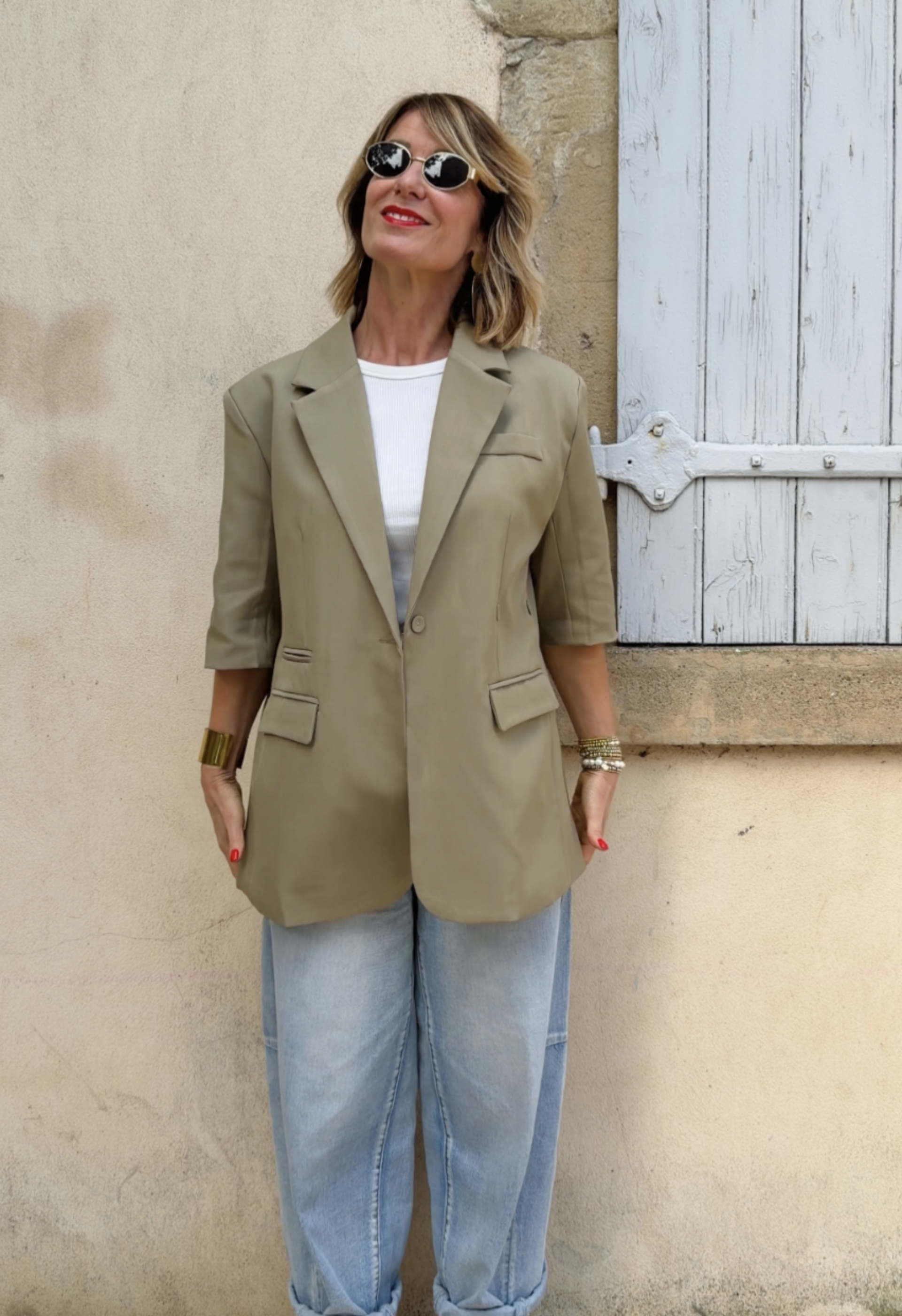 Veste Nathalie kaki