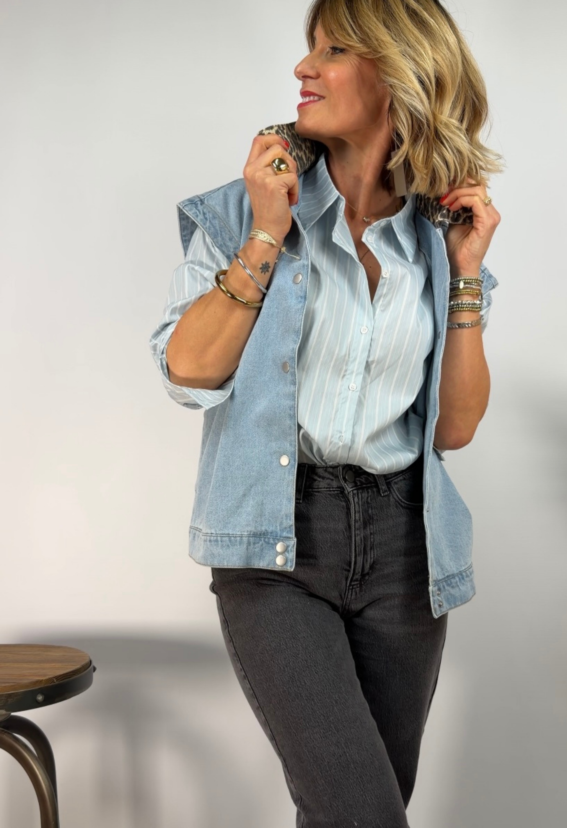 Veste sans manche Pauline