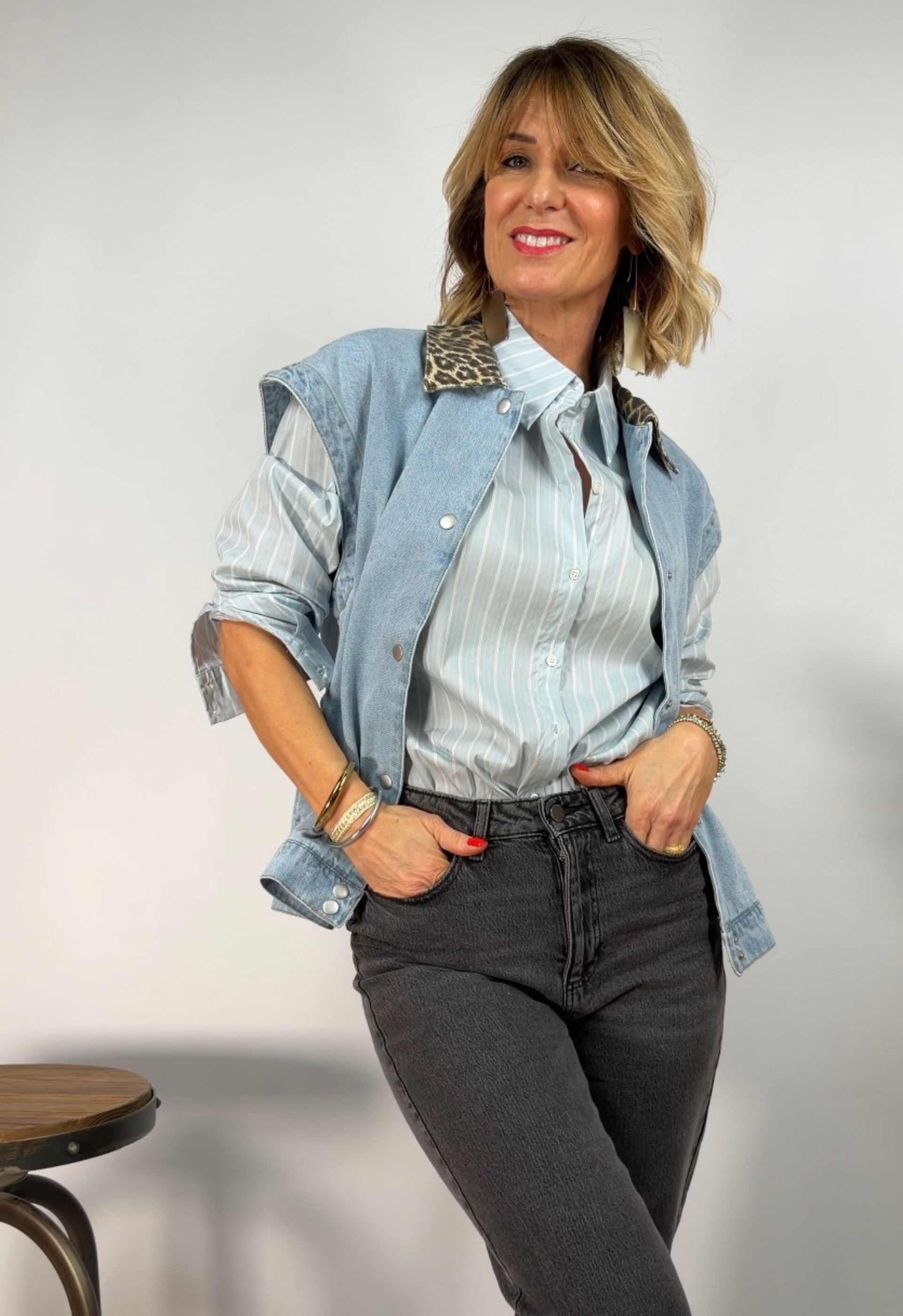 Veste sans manche Pauline