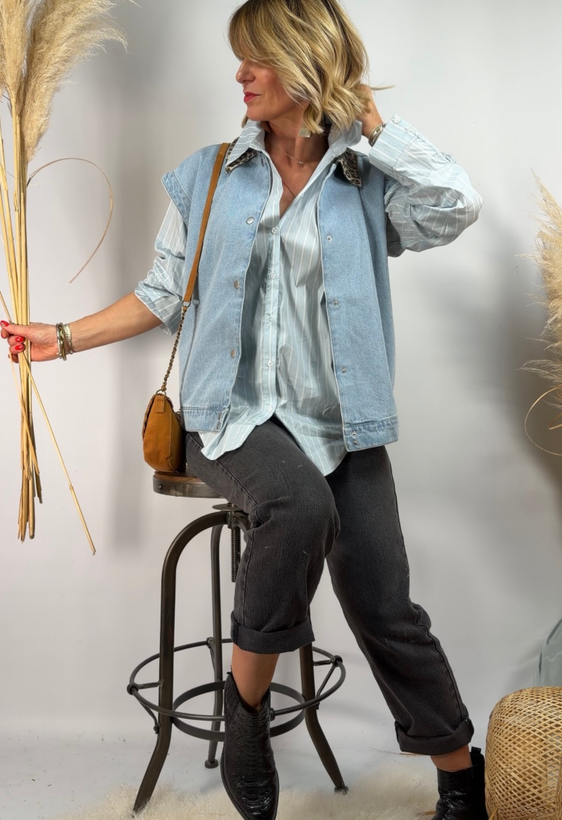 Veste sans manche Pauline