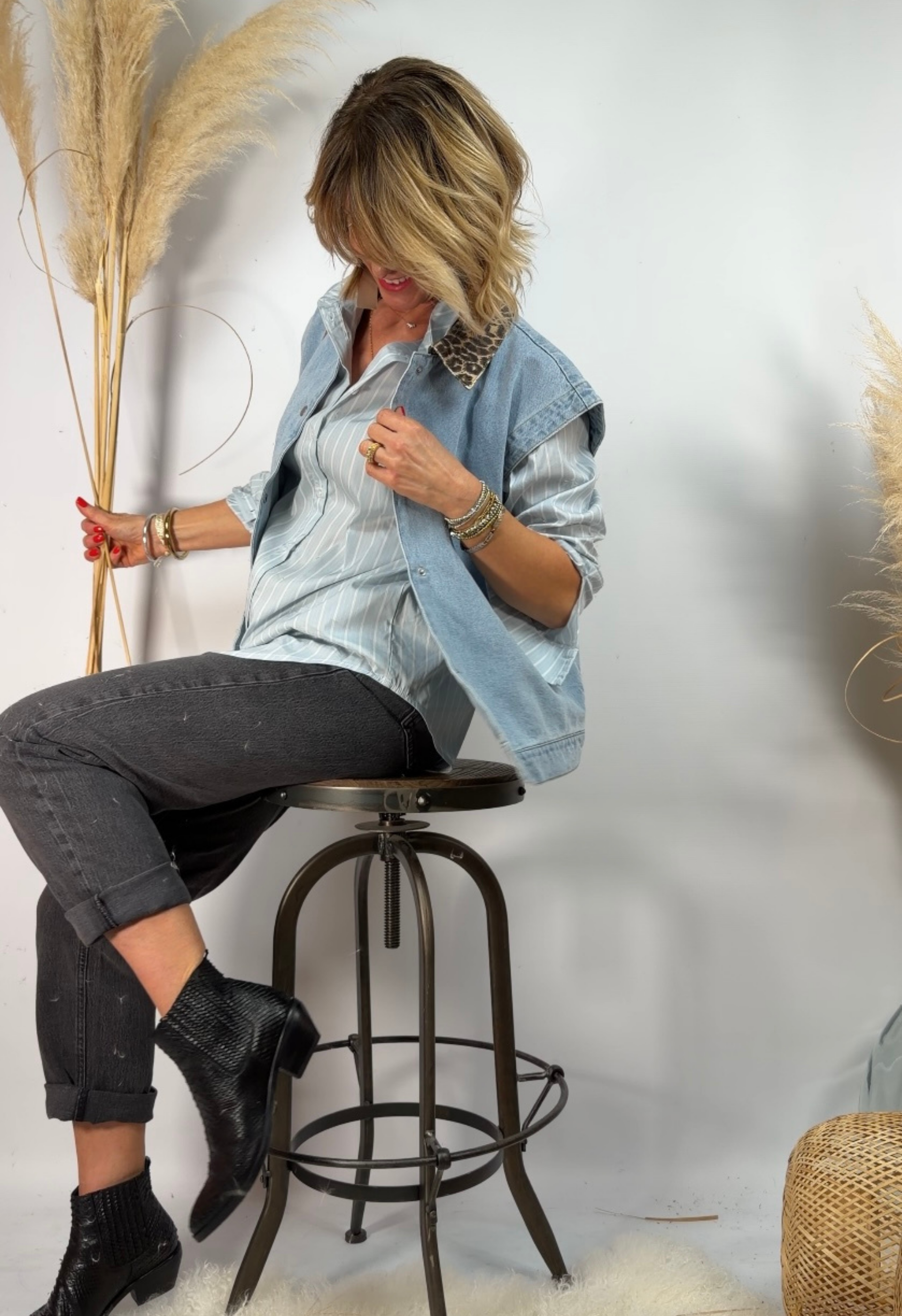 Veste sans manche Pauline