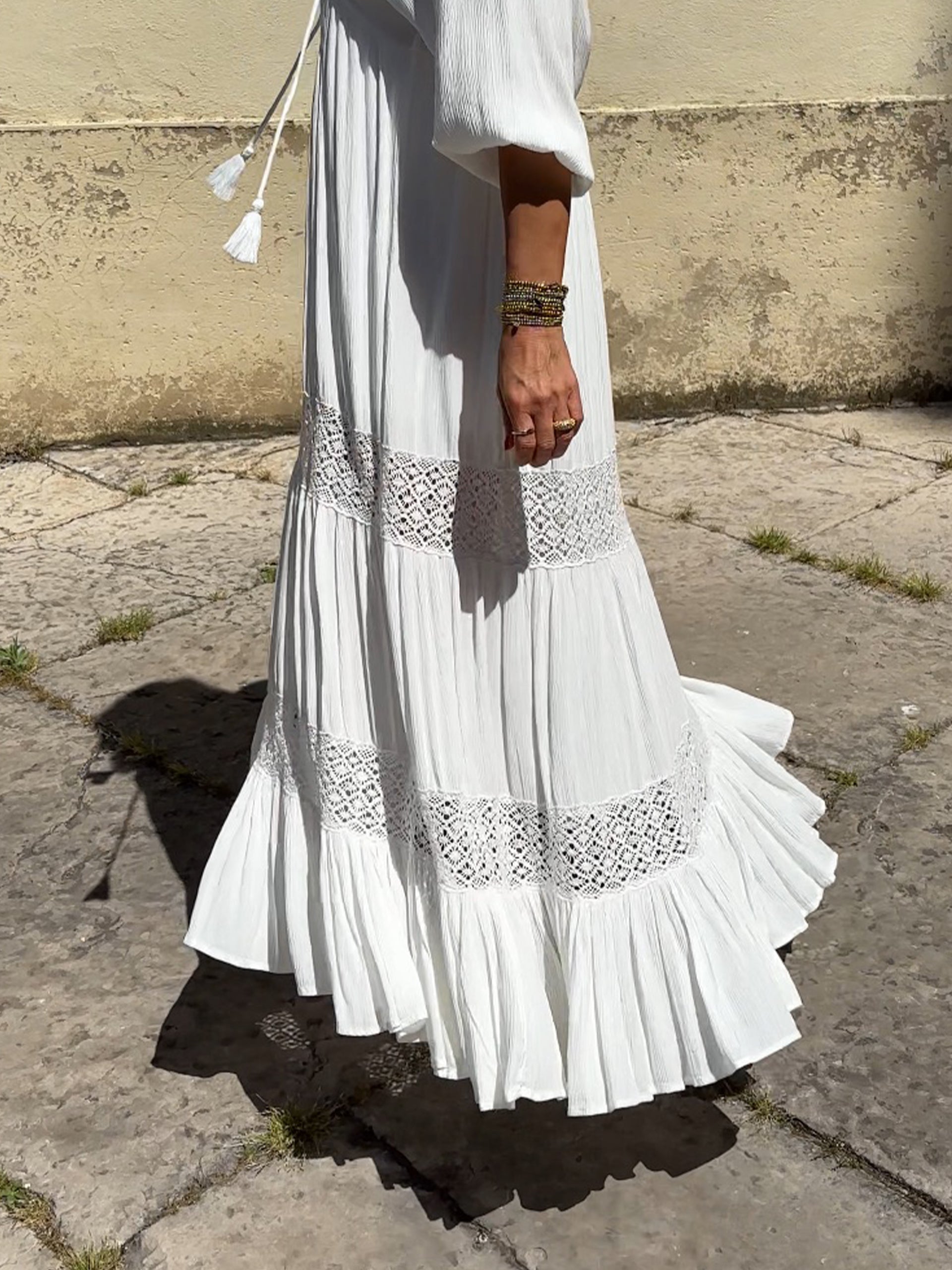 Robe LAURE Blanche