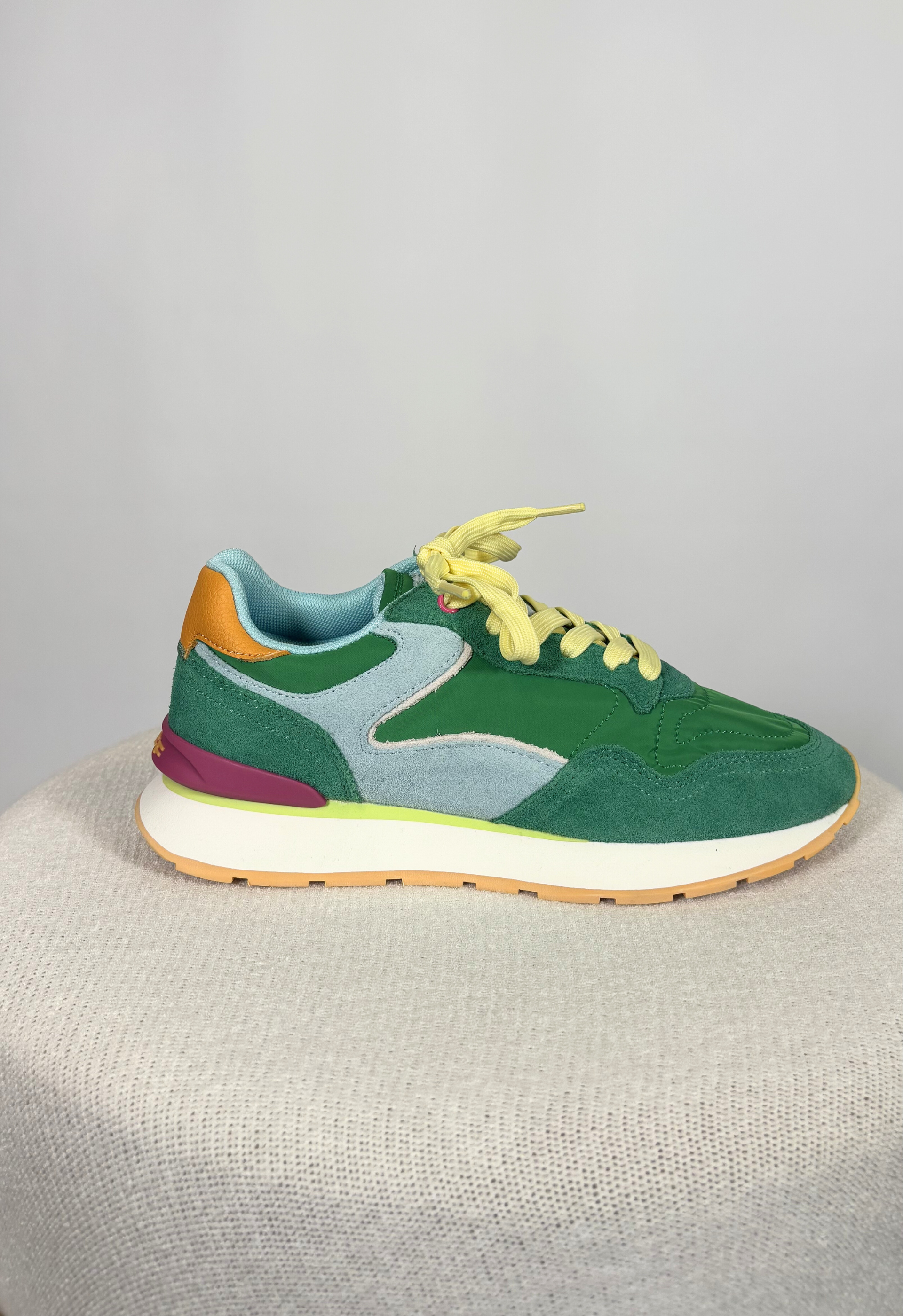 Basket Amandine Verte