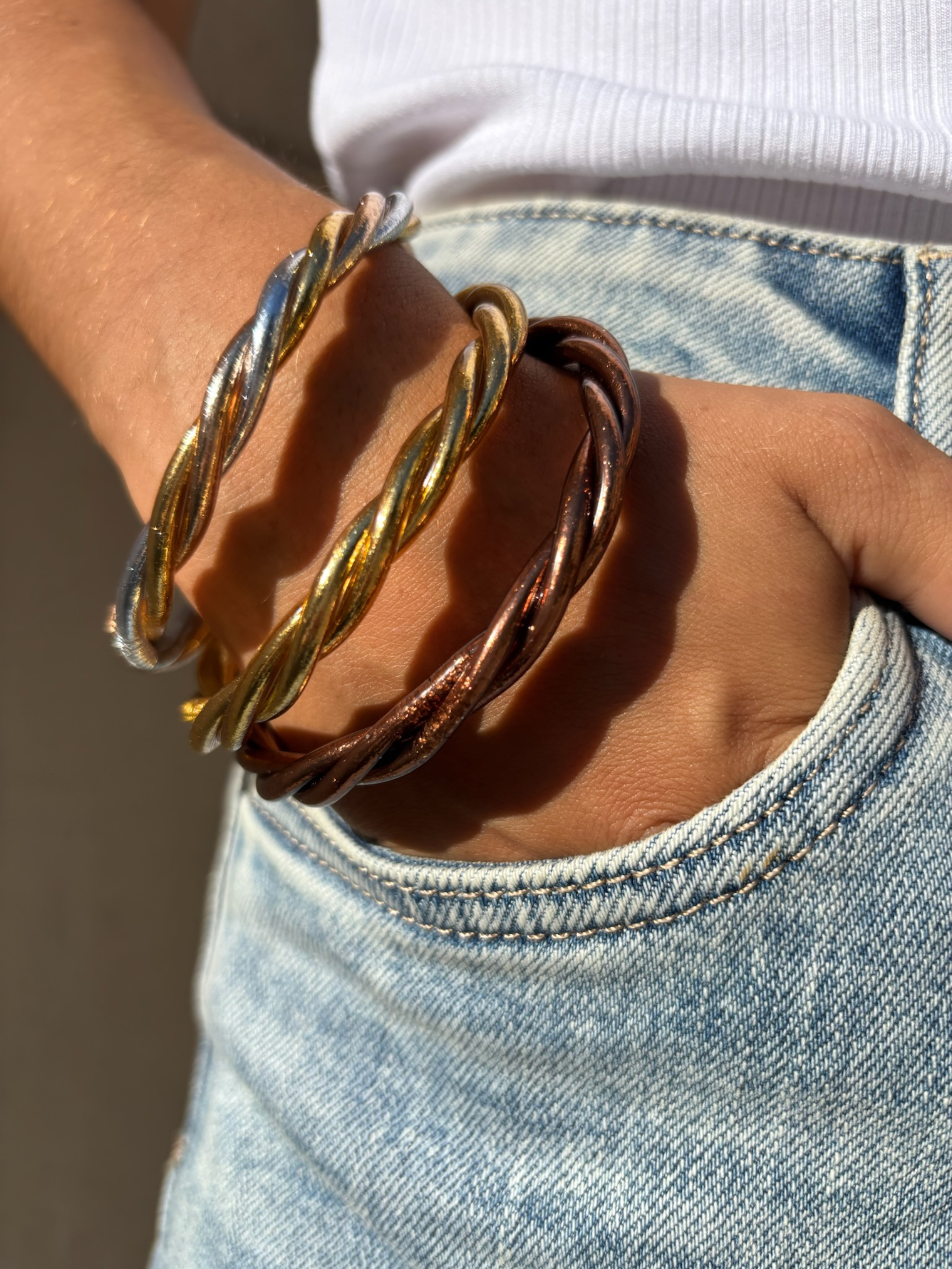 Bracelet BOUDDAH torsadé