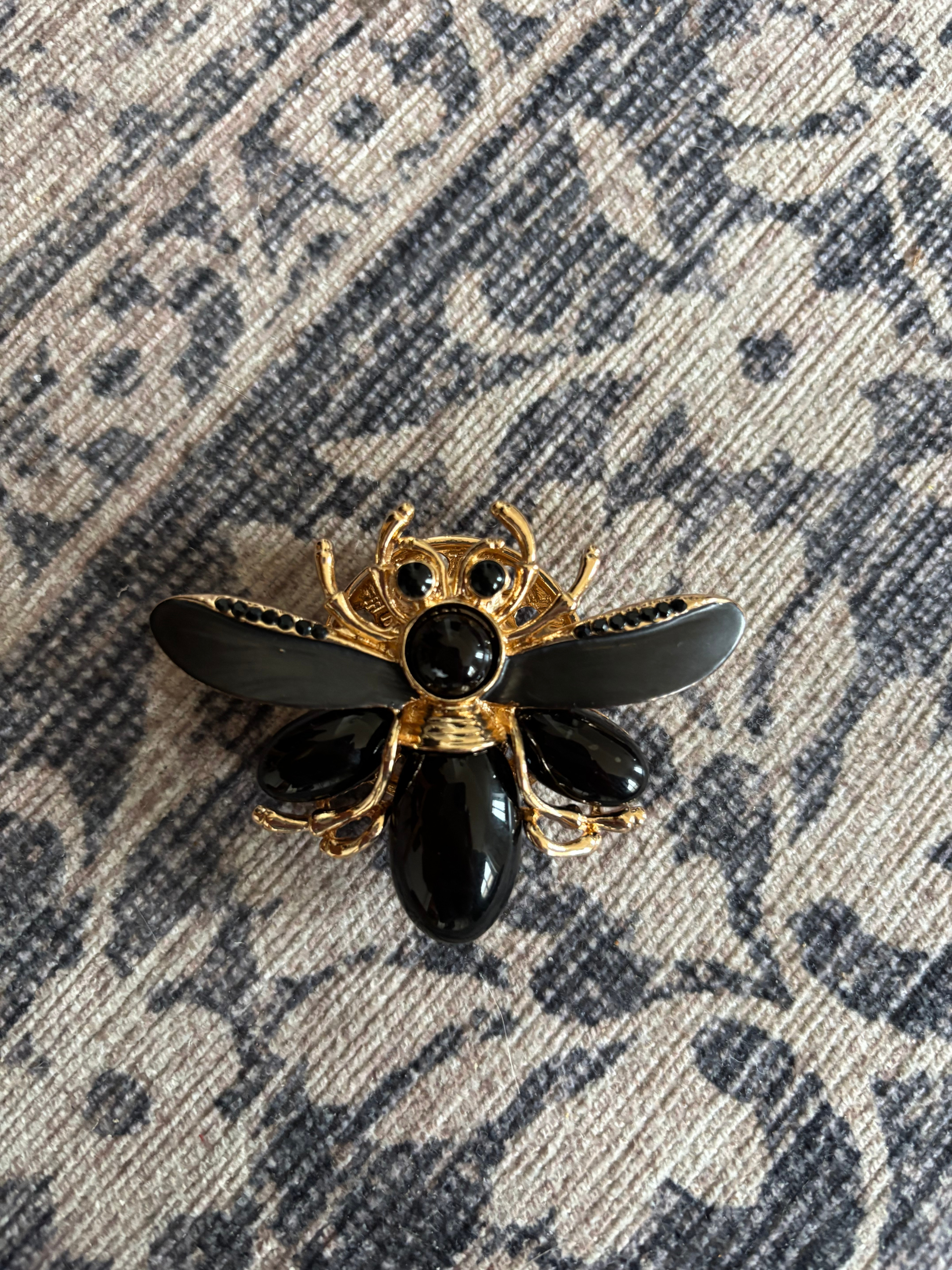 Broche ABEILLE noir