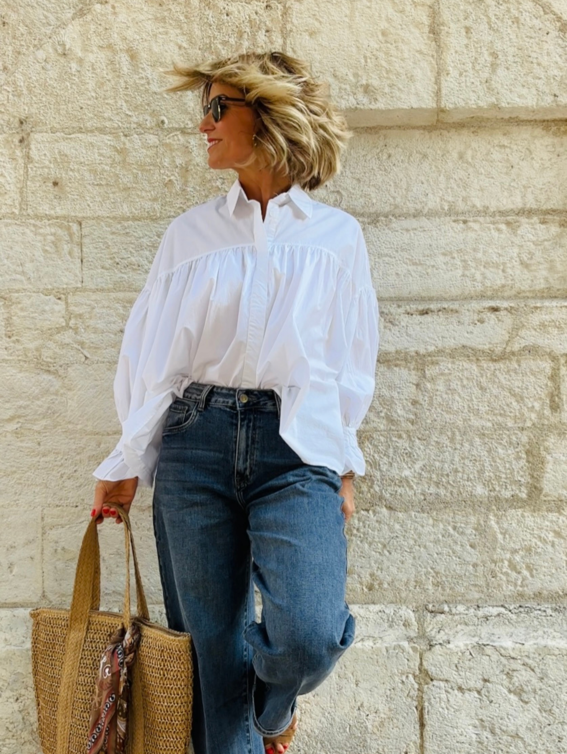 Chemise CAROLINE Blanc
