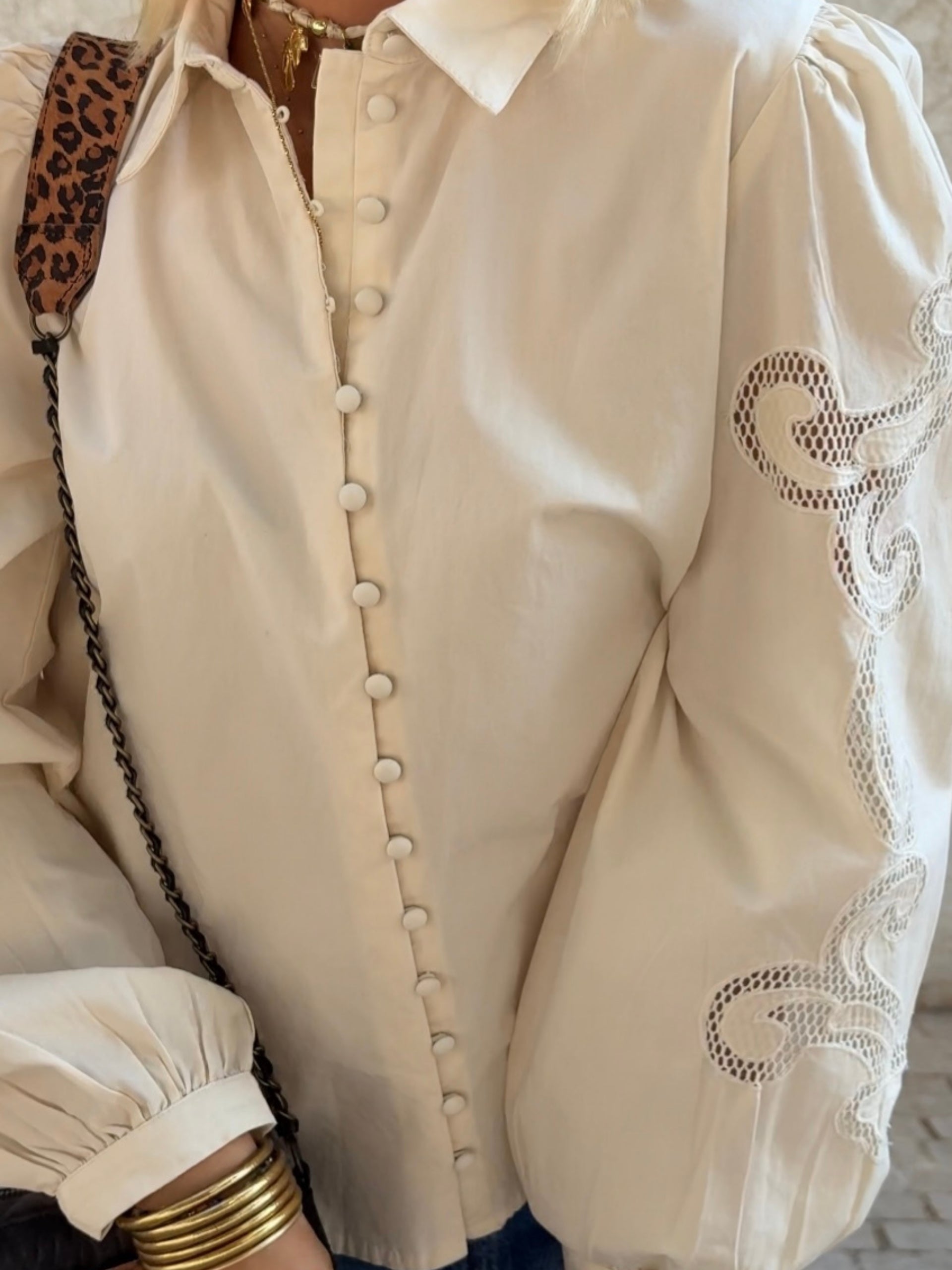 Chemise ELINE Beige