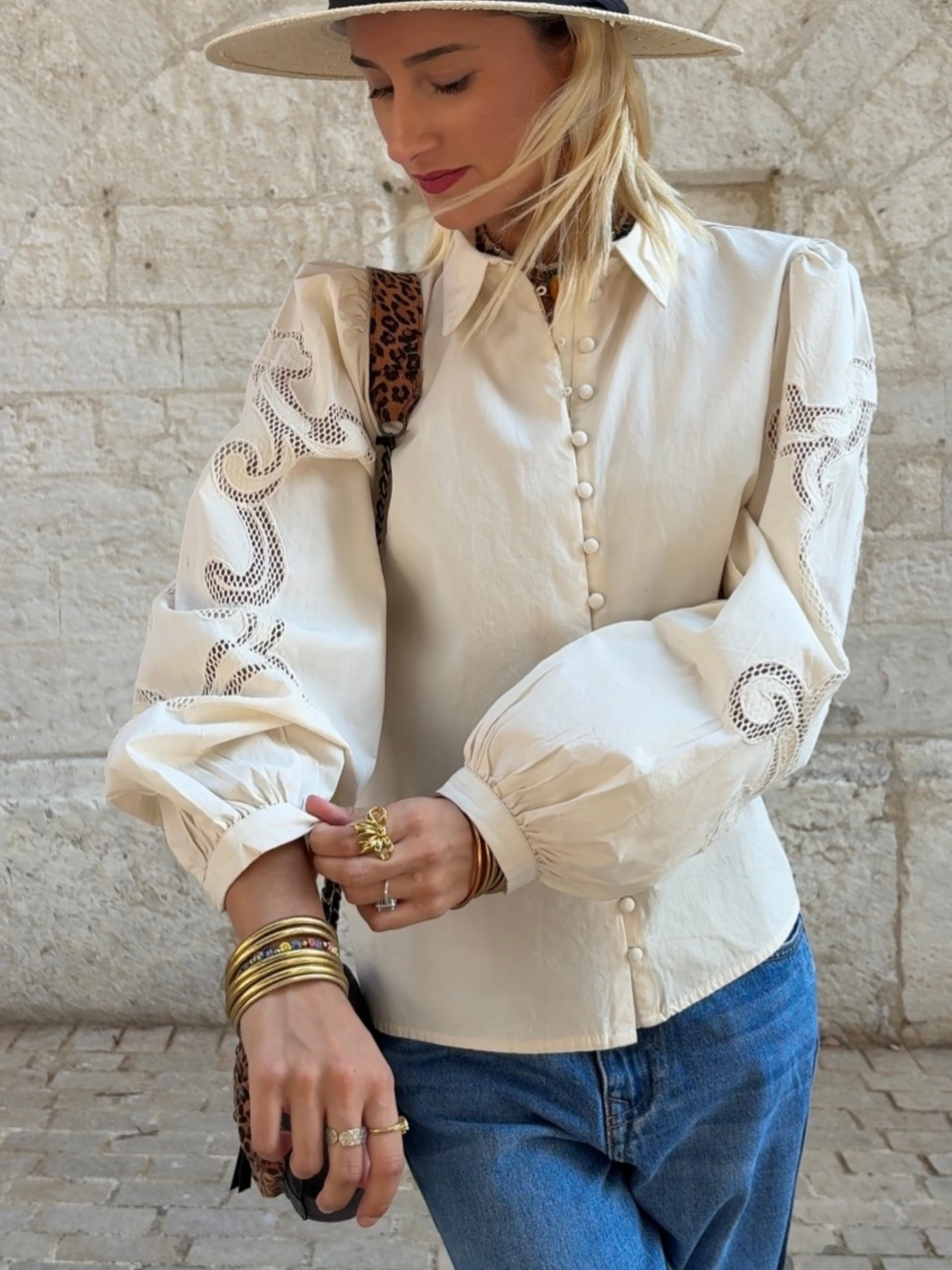 Chemise ELINE Beige
