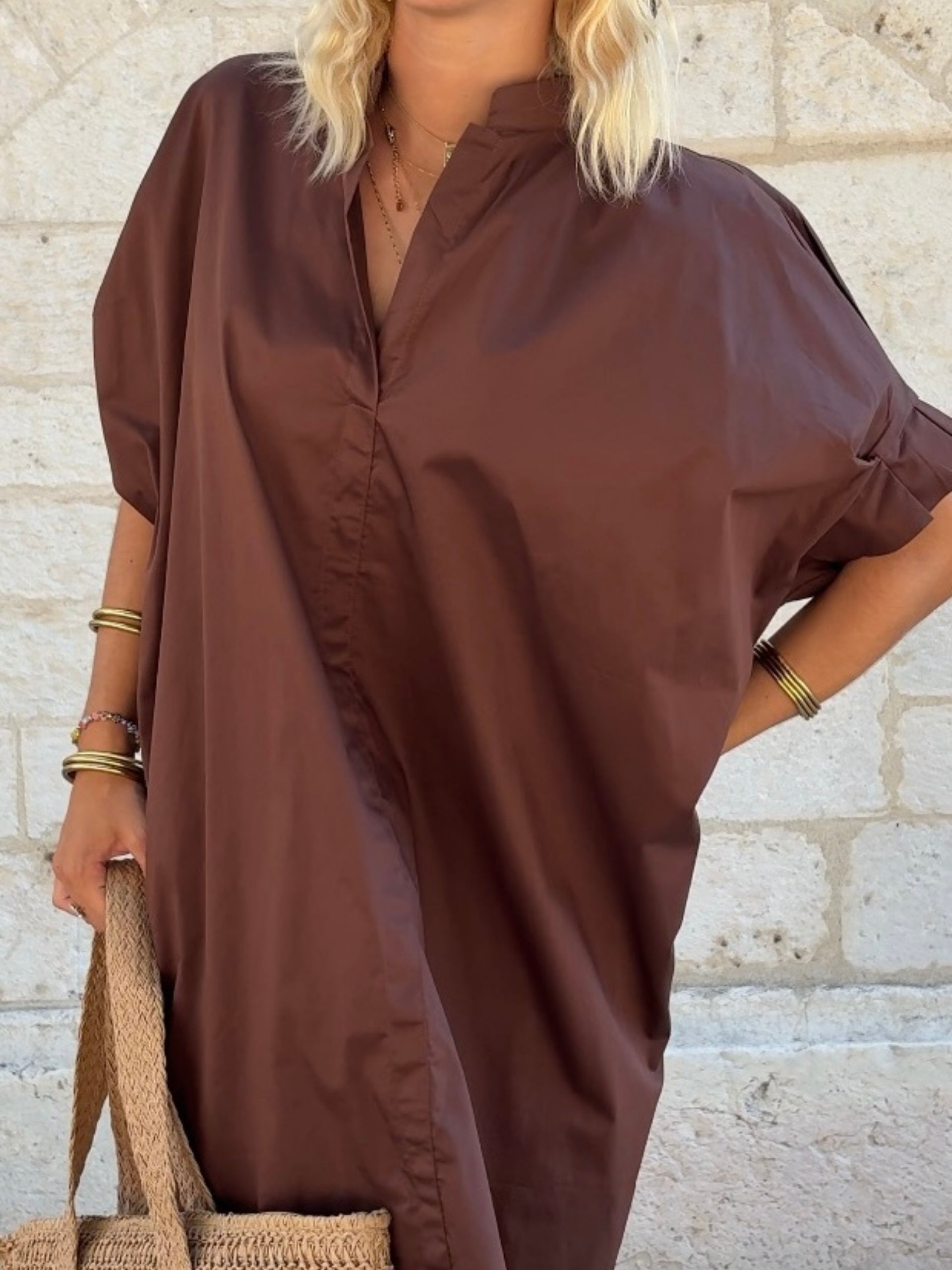Chemise THÉA Choco