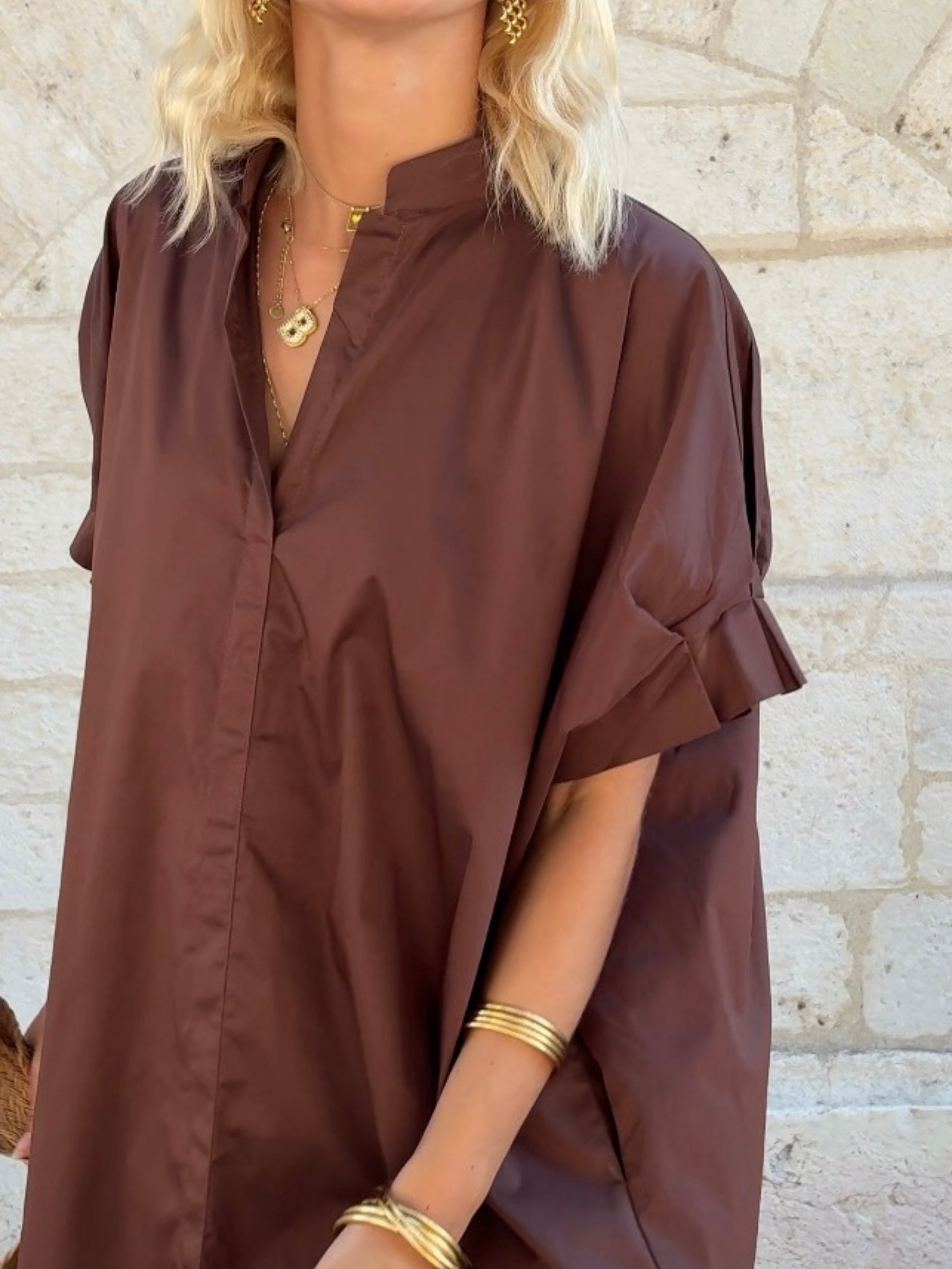 Chemise THÉA Choco