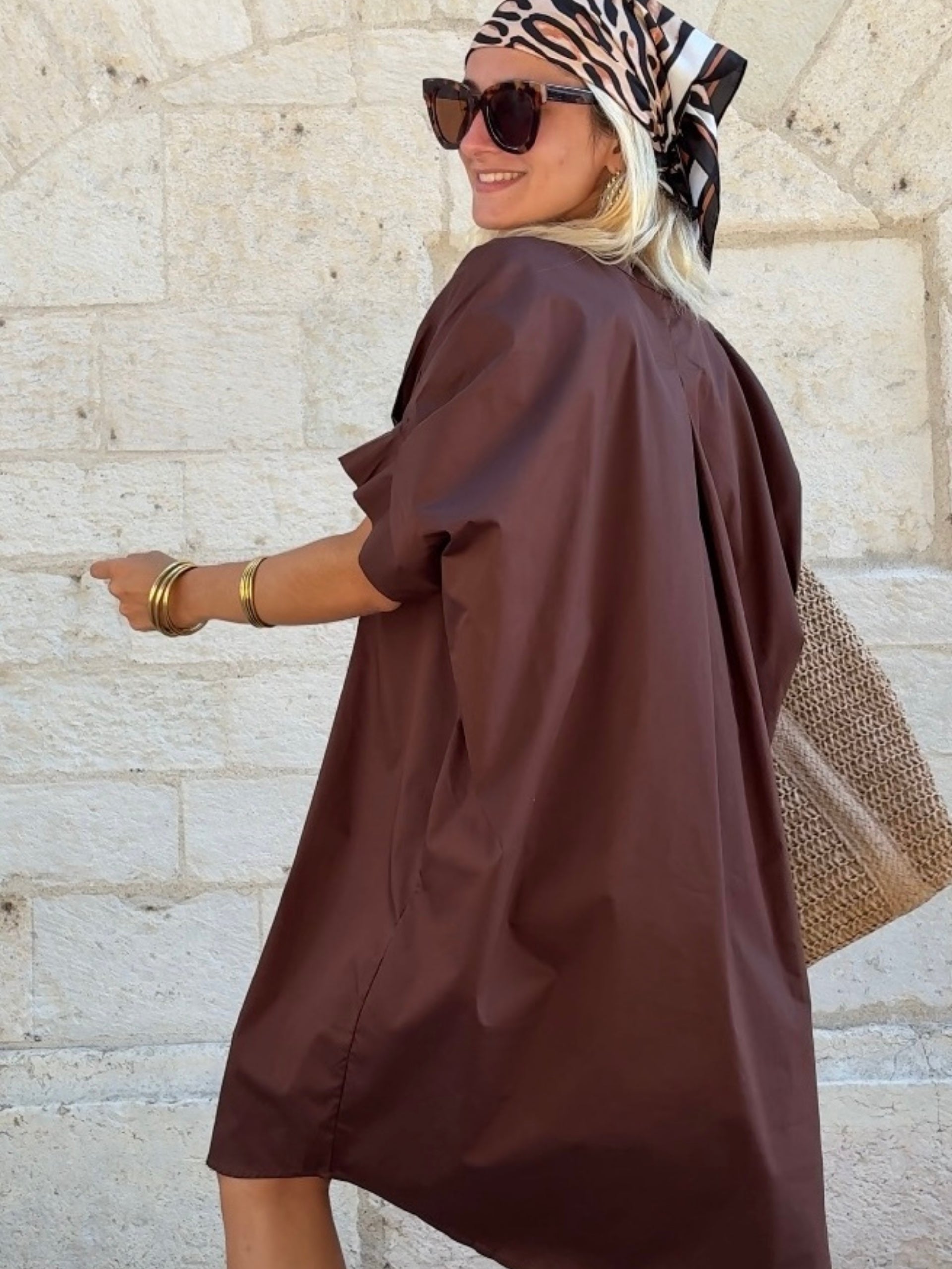Chemise THÉA Choco