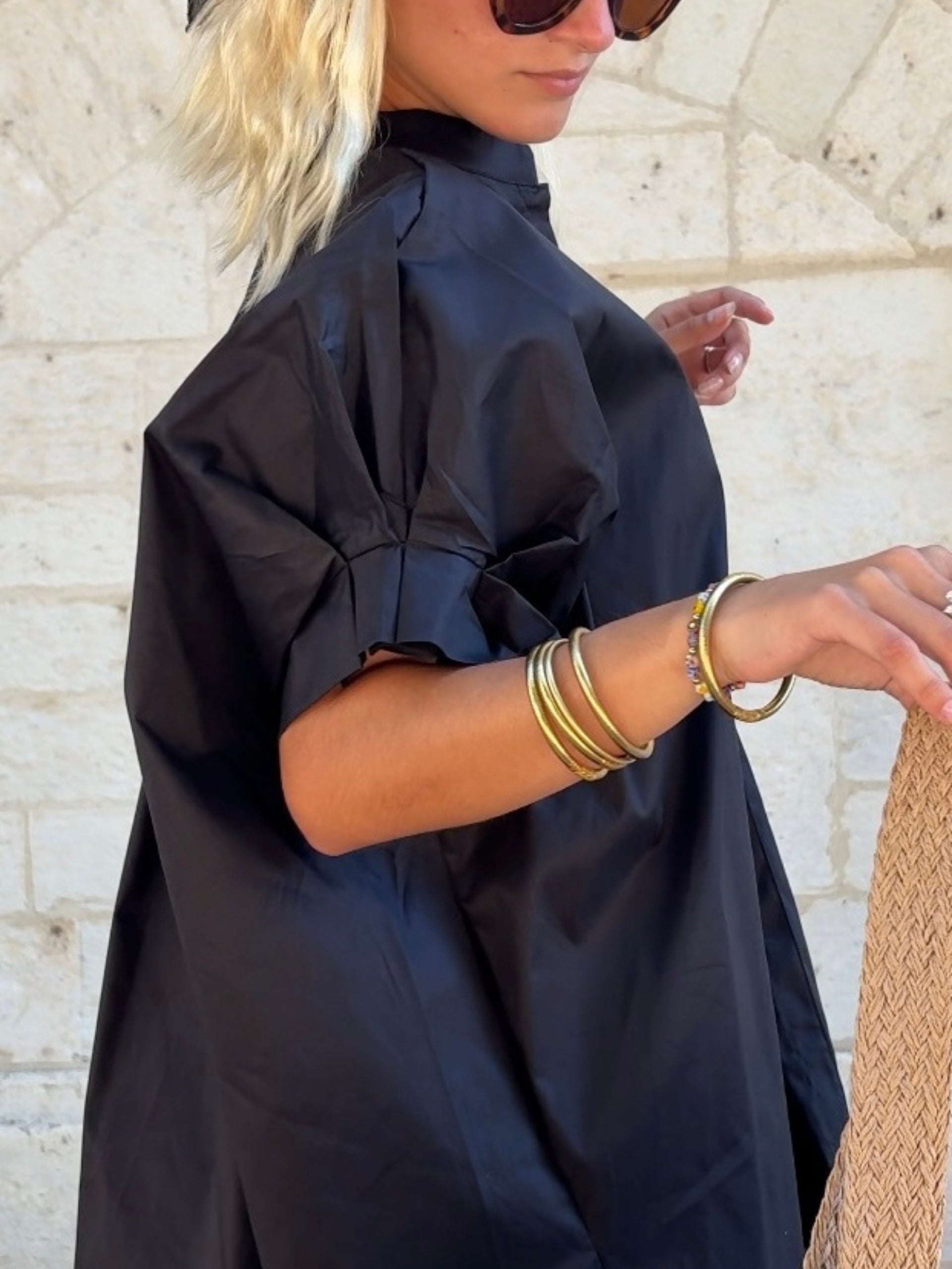 Robe Chemise THÉA noir