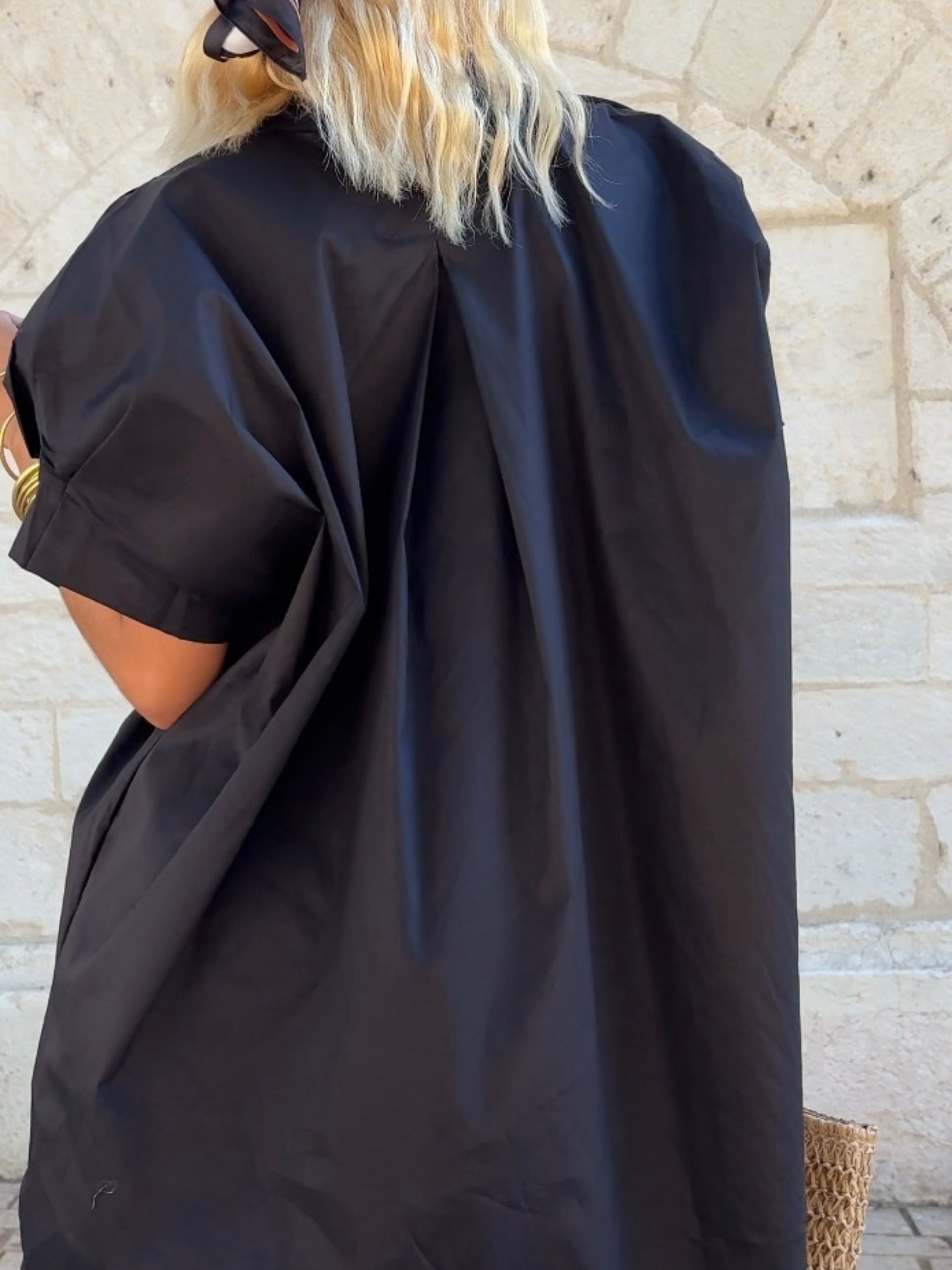 Robe Chemise THÉA noir