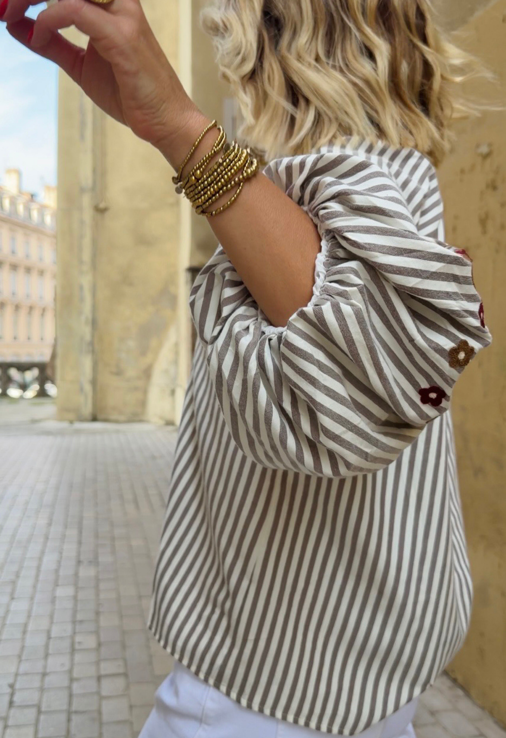 Chemisier Alix Taupe
