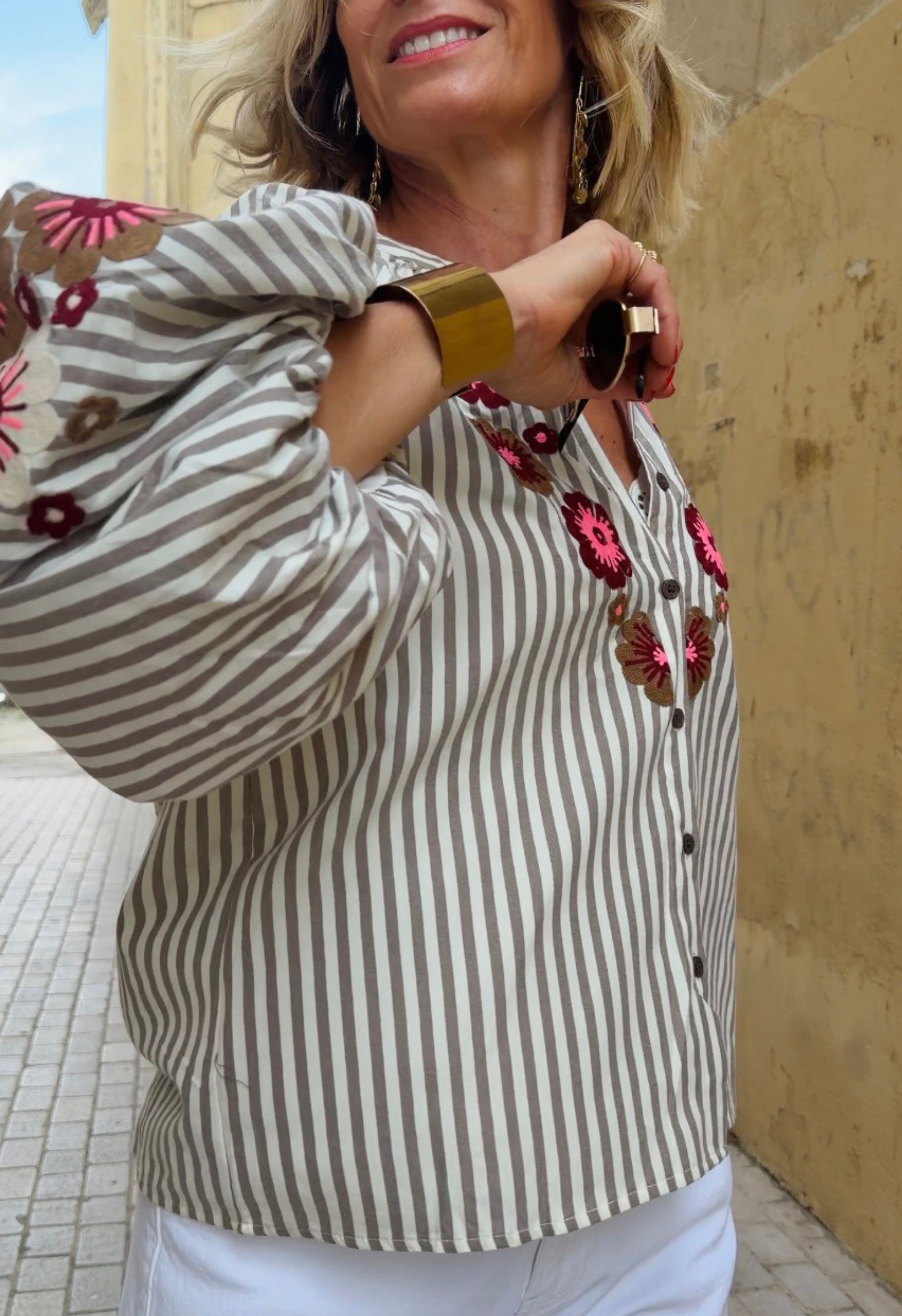 Chemisier Alix Taupe