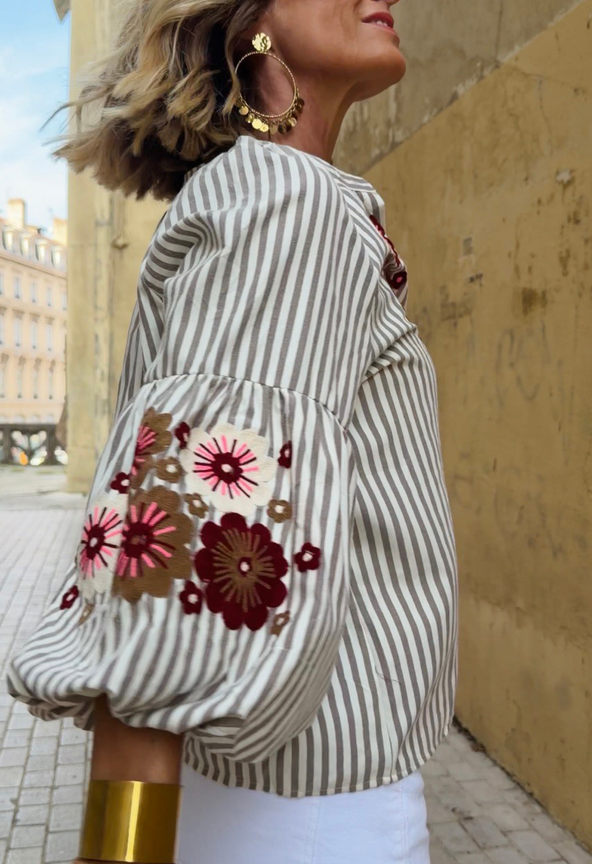 Chemisier Alix Taupe