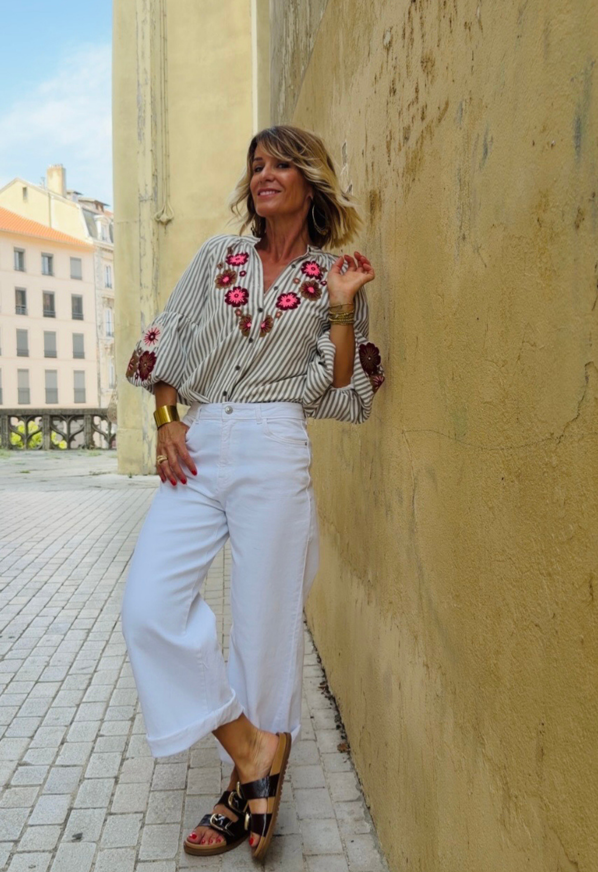 Chemisier Alix Taupe