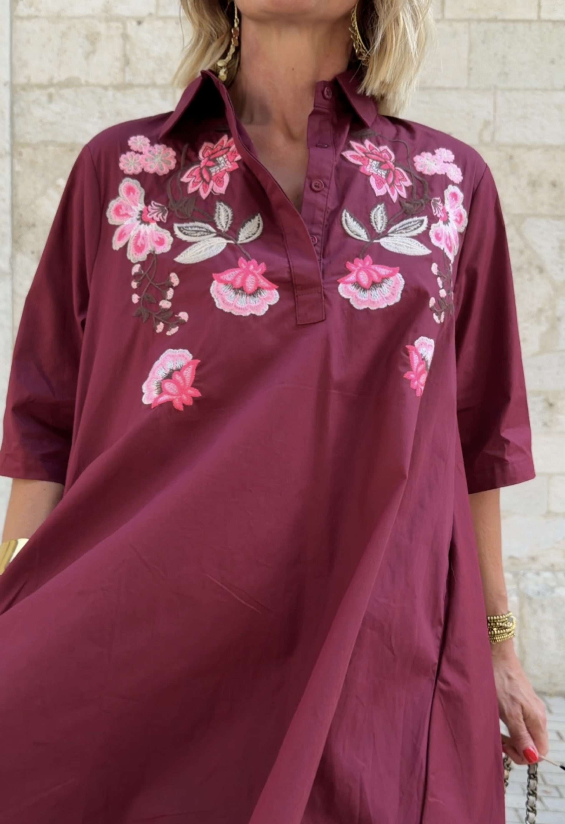 Robe Laurène Bordeaux