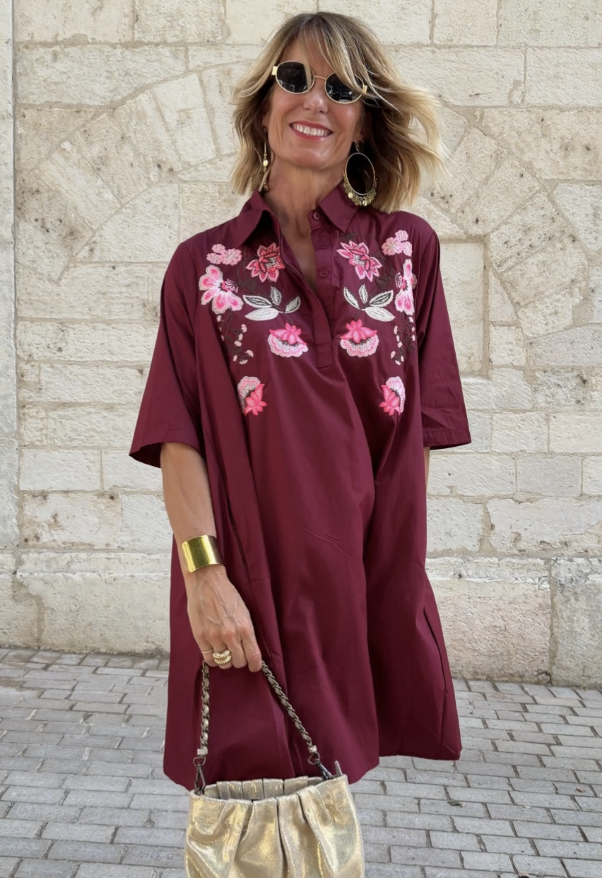 Robe Laurène Bordeaux