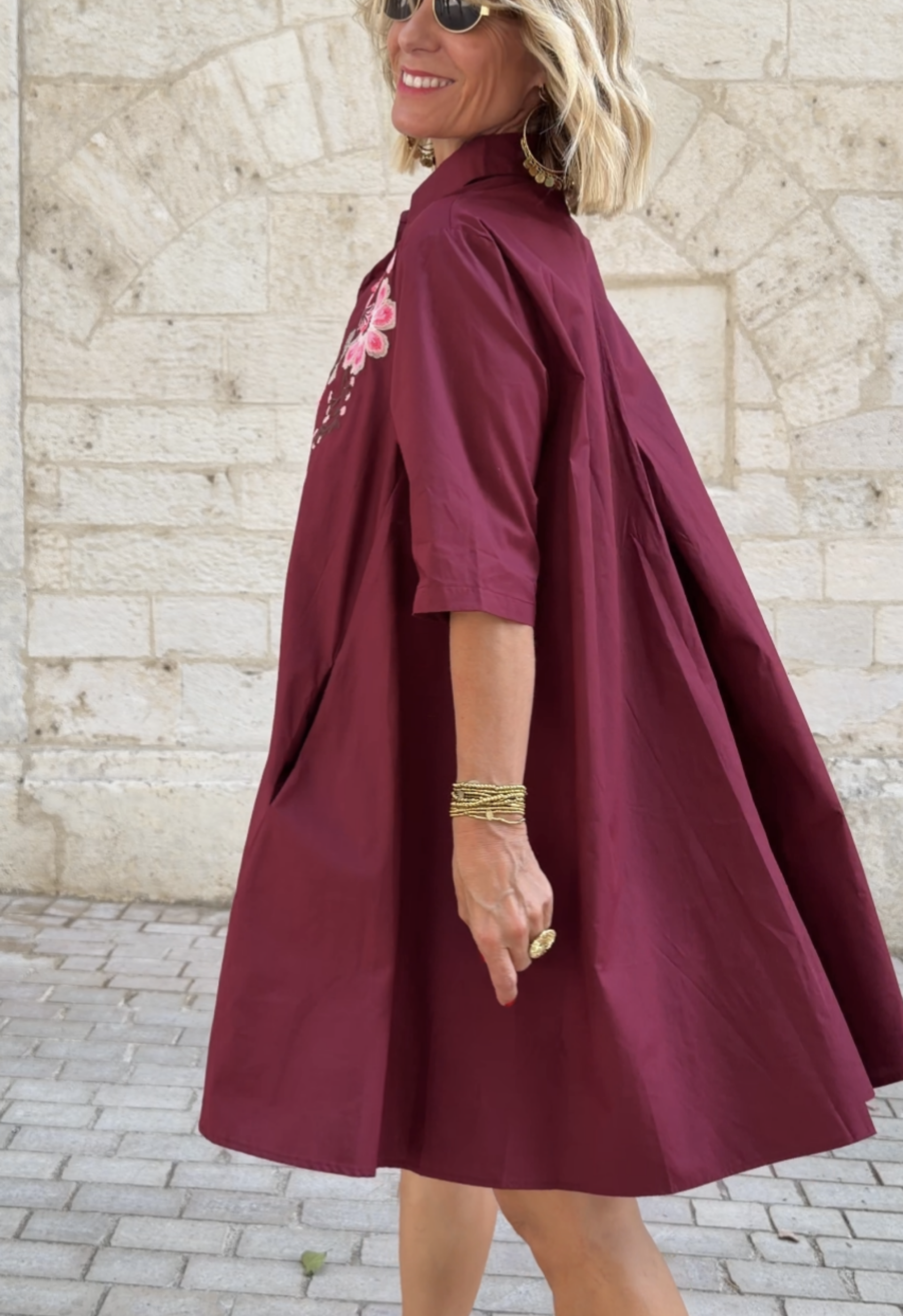 Robe Laurène Bordeaux