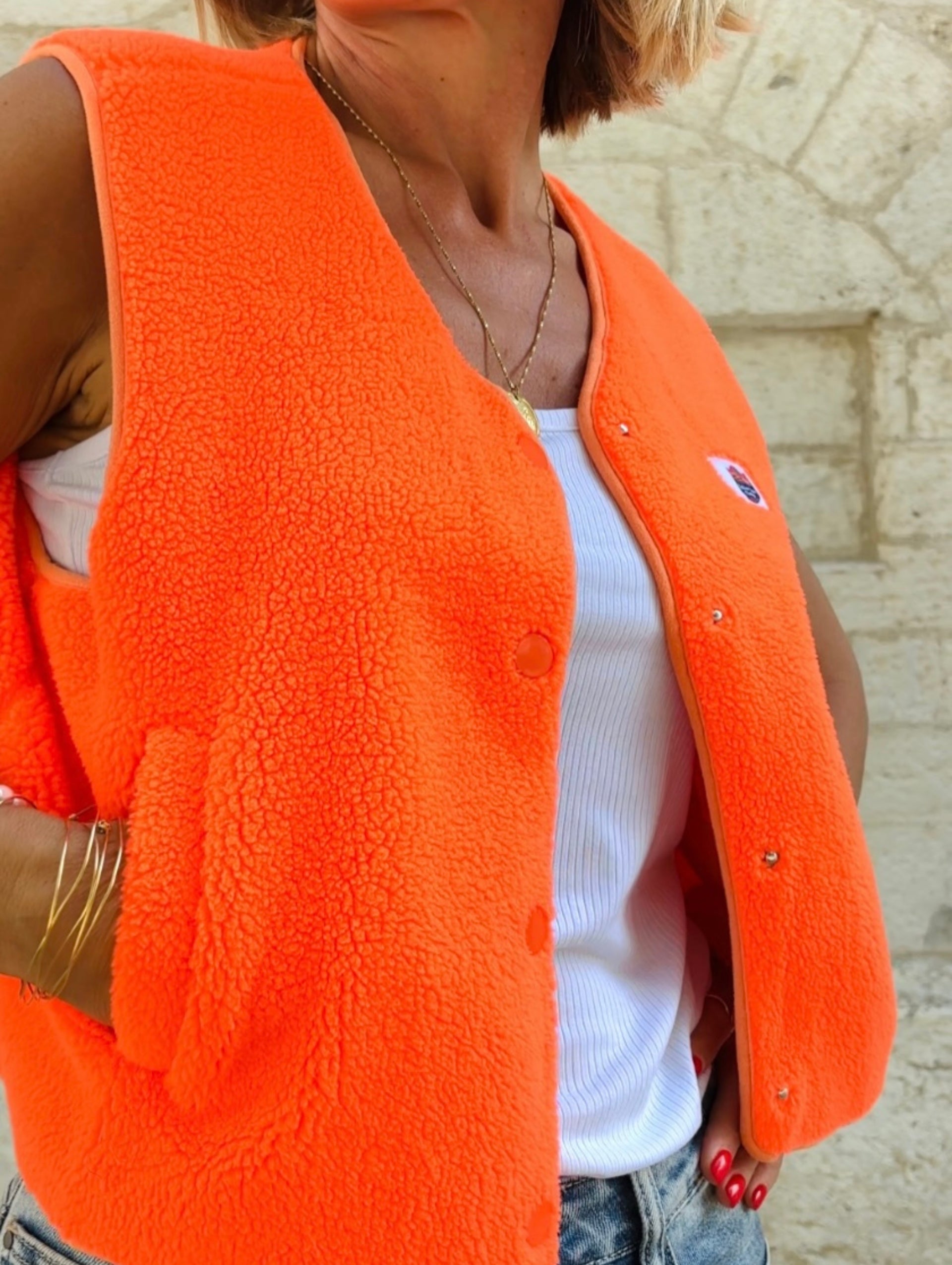 Doudoune LIV Orange