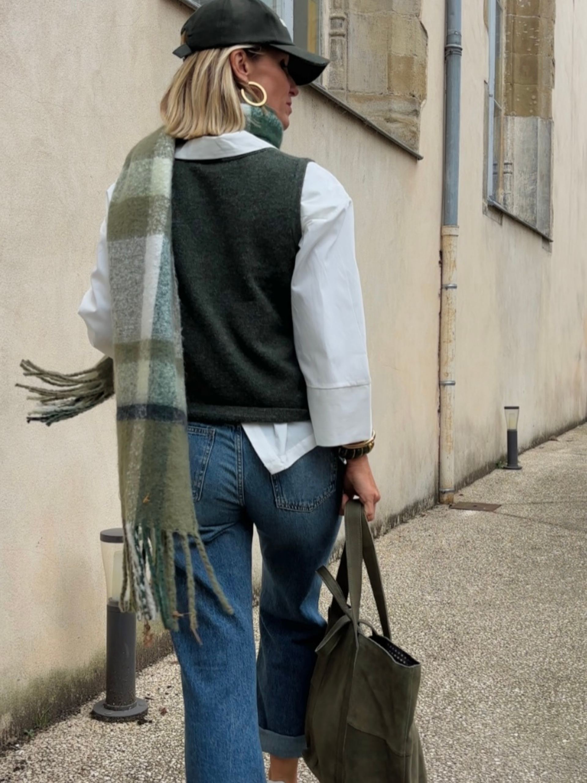 Écharpe LILIANE Verte