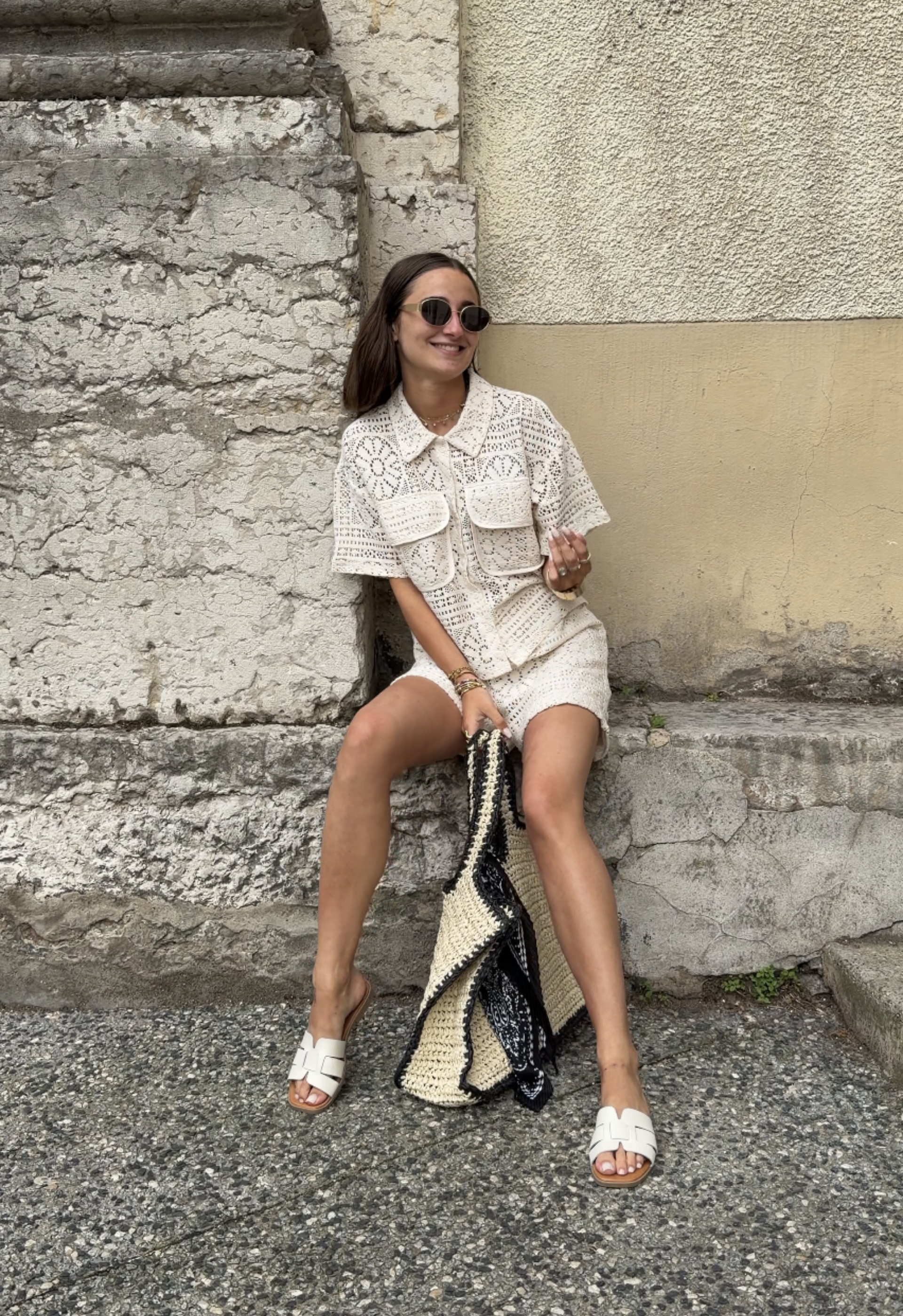 Ensemble Adria Ecru