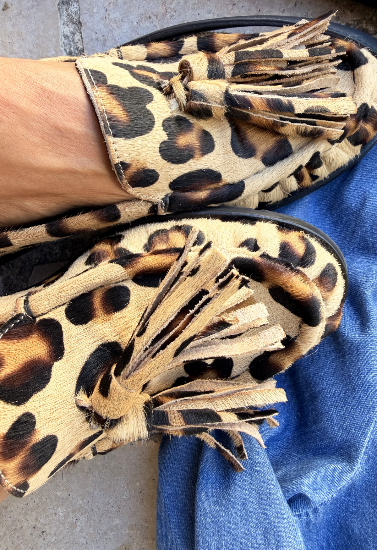 Mocassin Léopard
