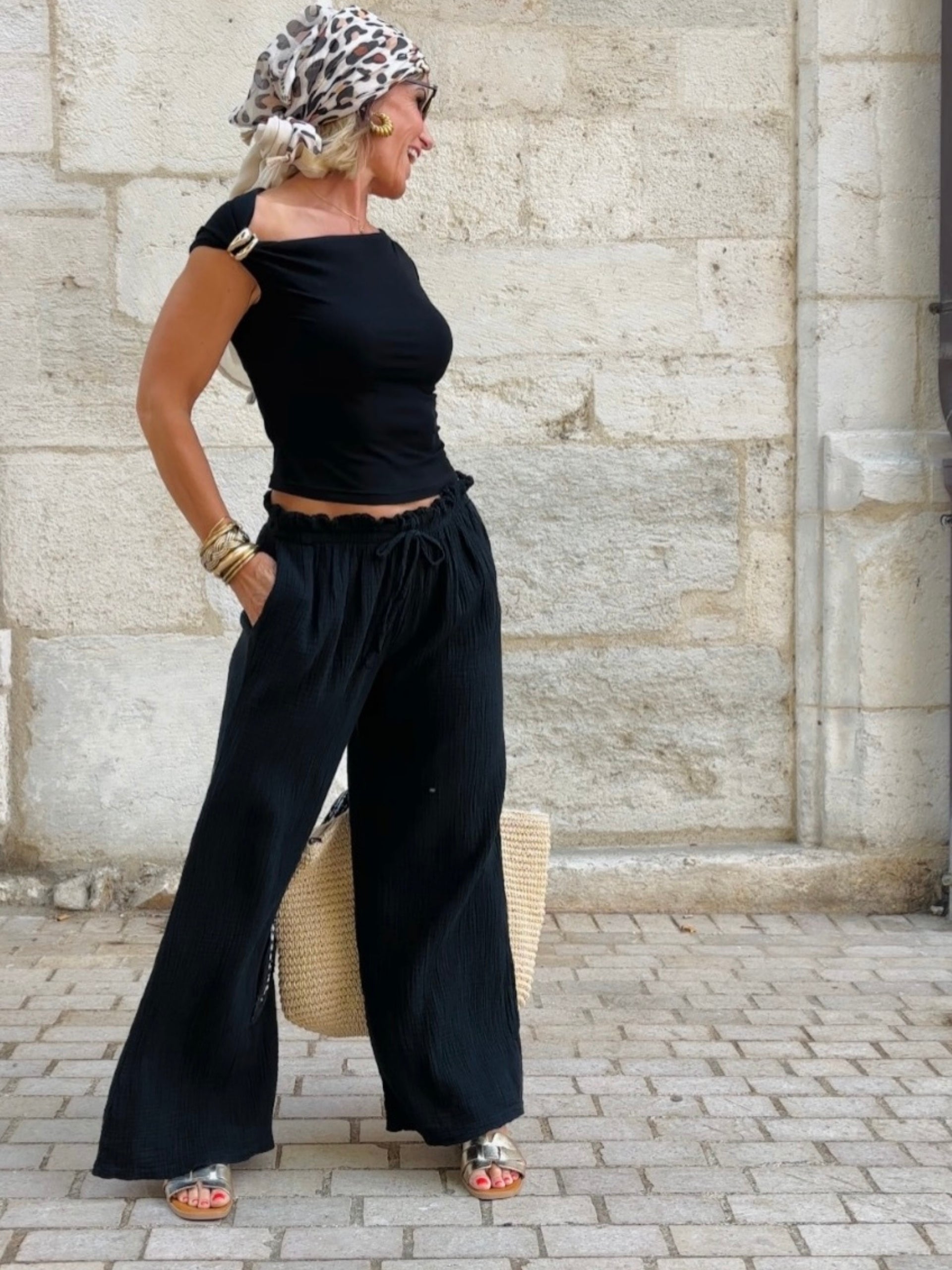 Pantalon OLYMPE noir