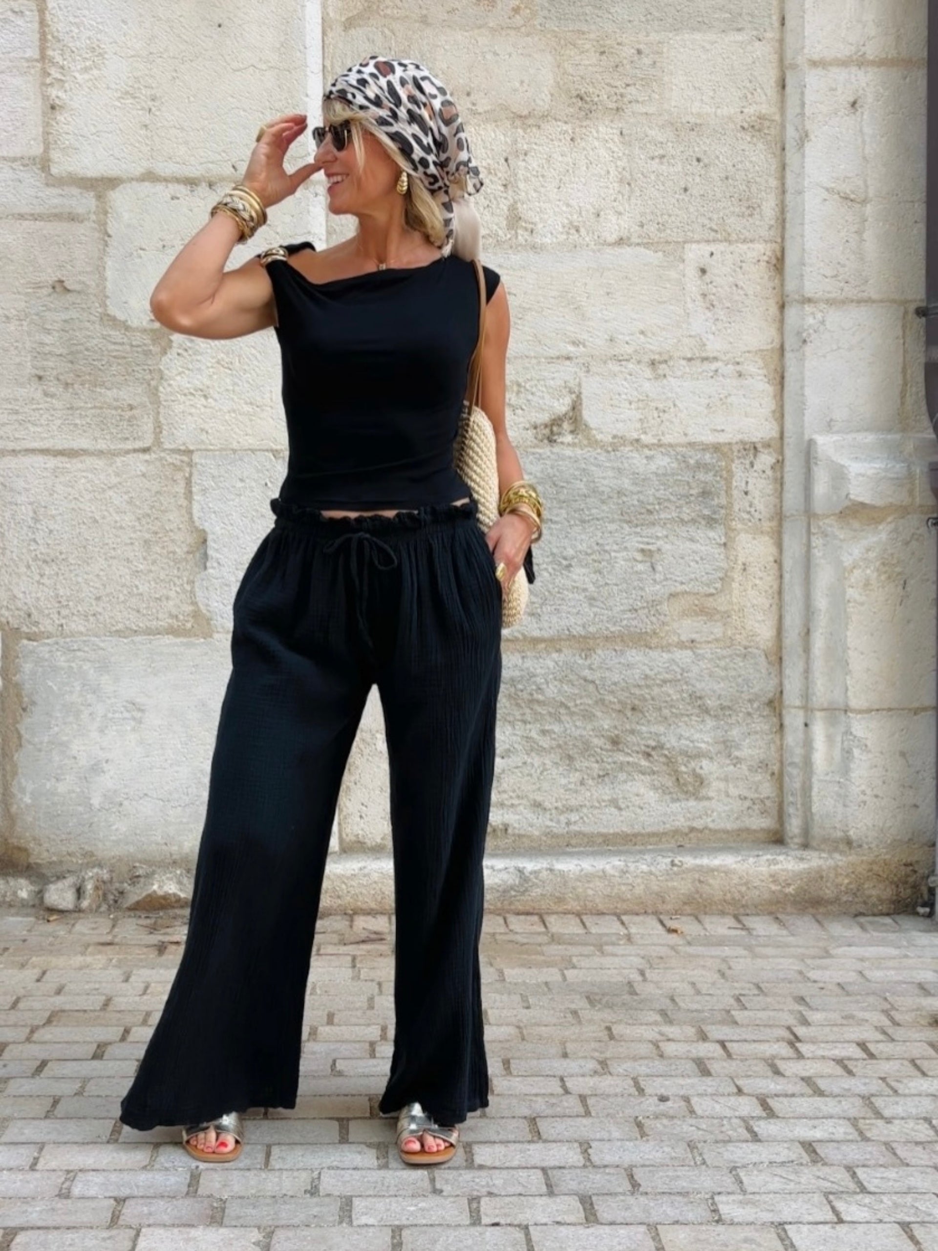 Pantalon OLYMPE noir