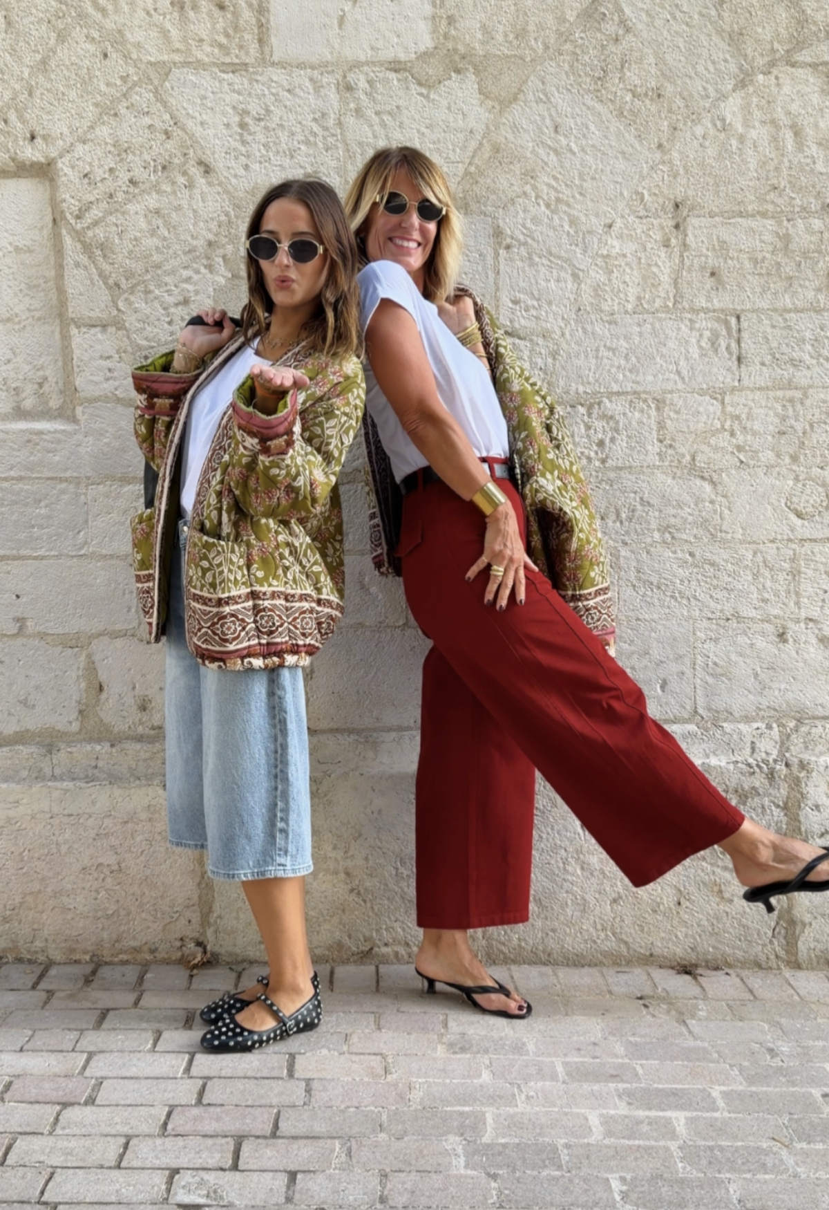Pantalon Zoé Rouge