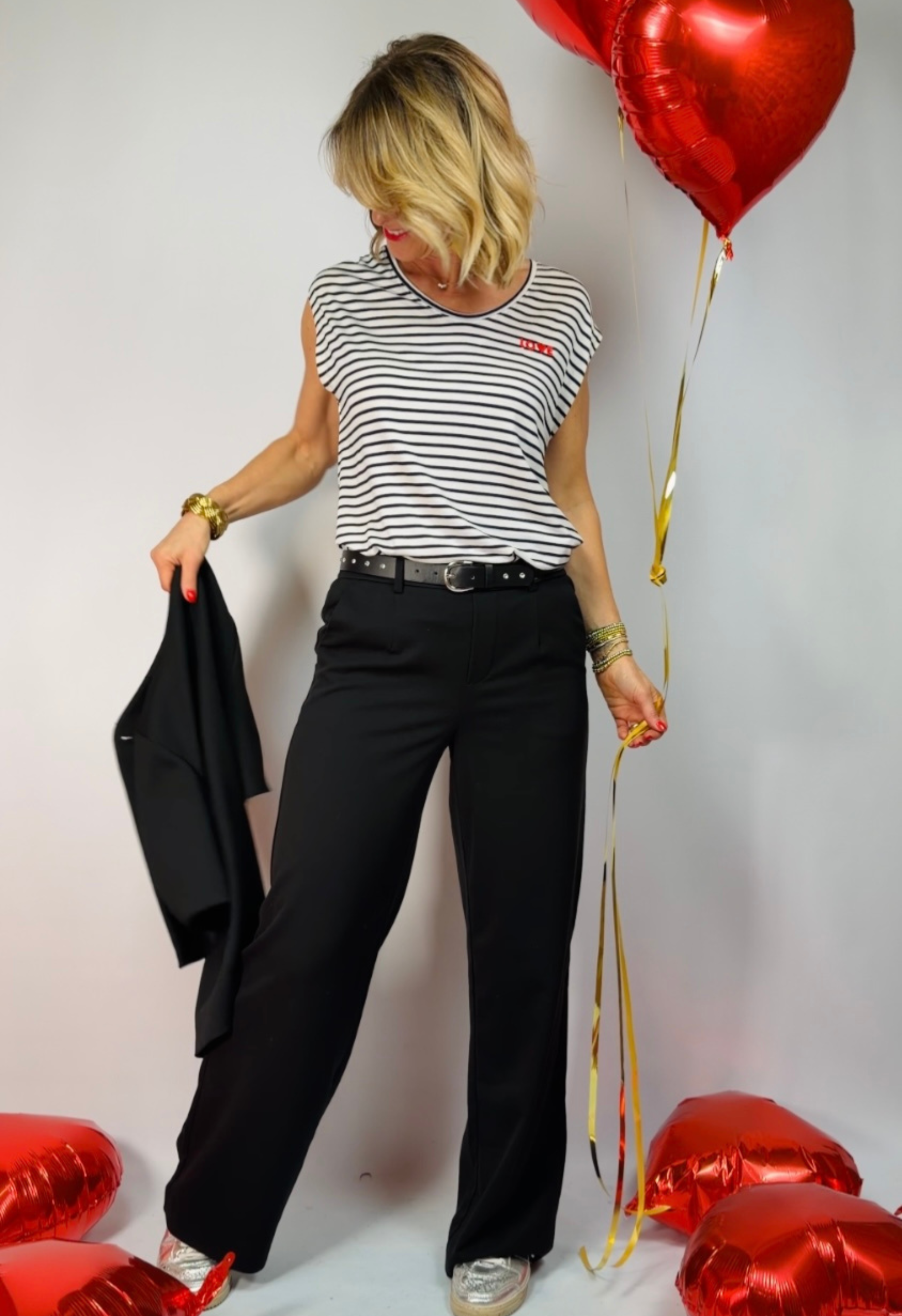 Pantalon Céleste Noir