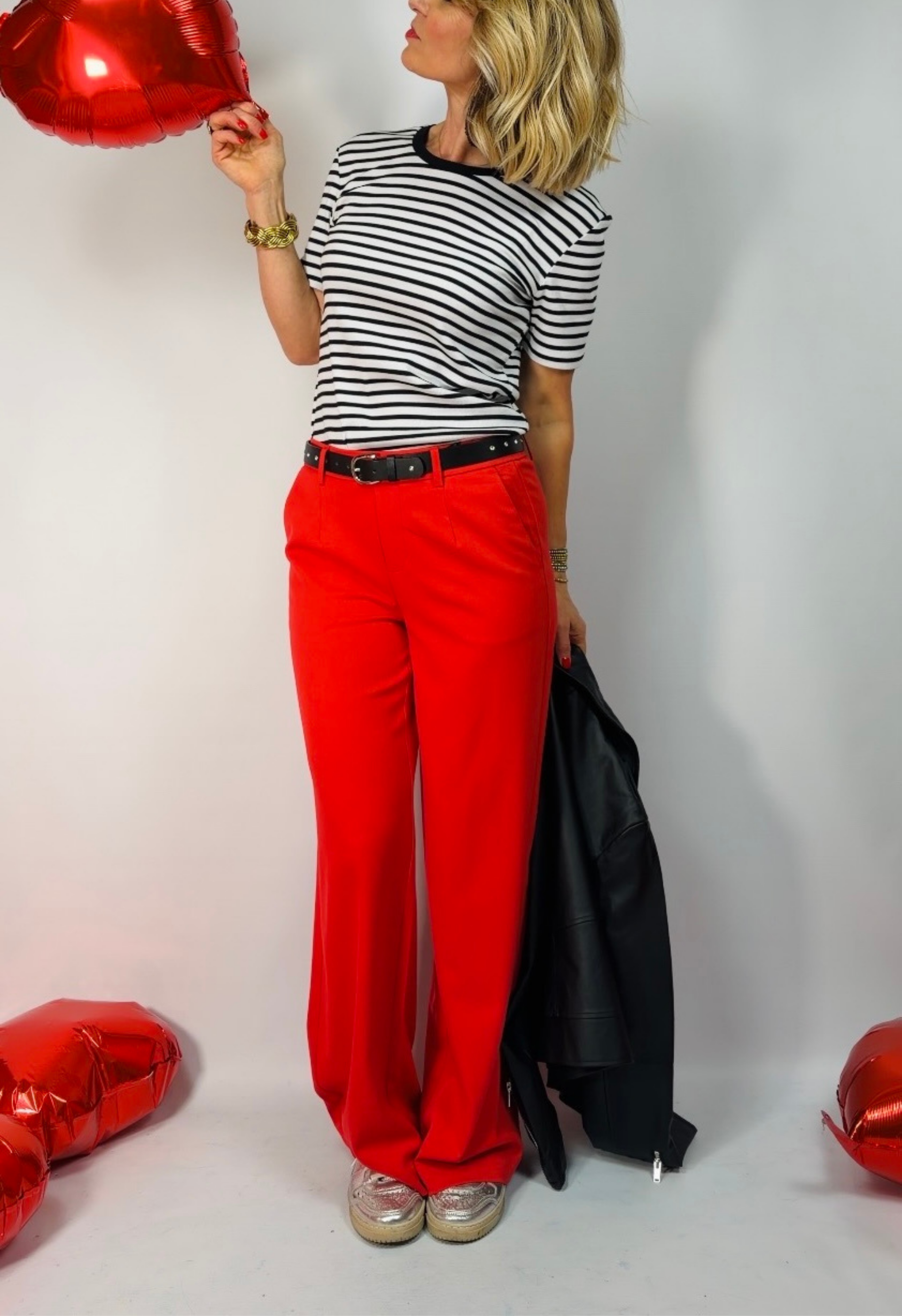 Pantalon Céleste Rouge