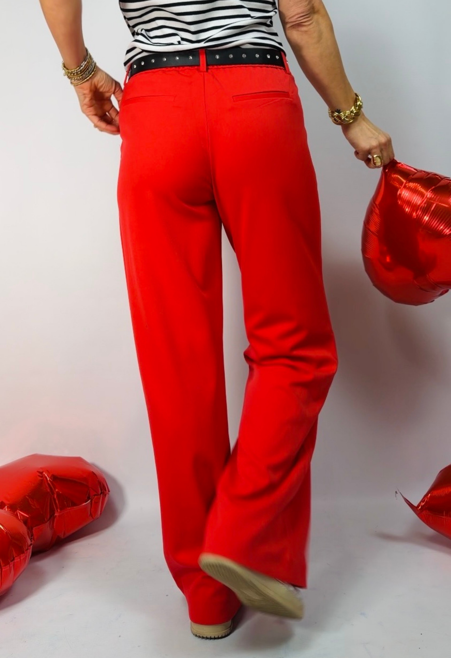 Pantalon Céleste Rouge
