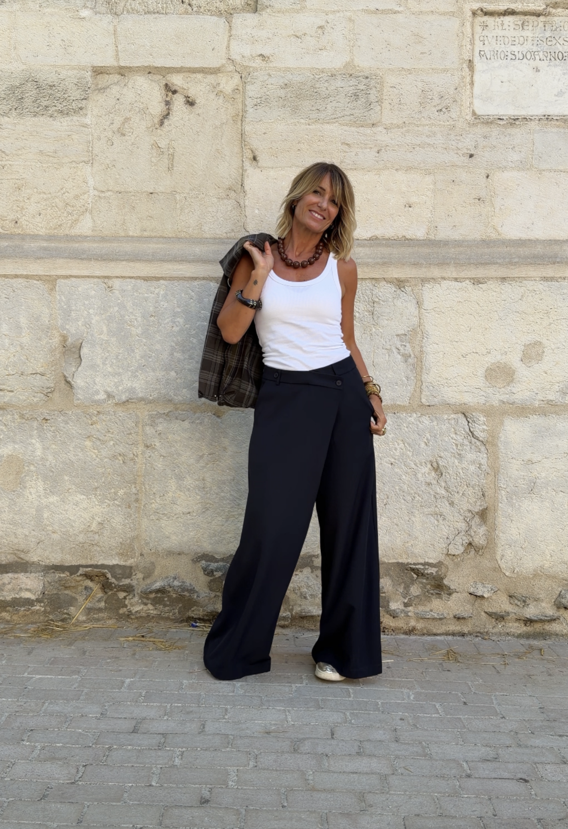 Pantalon George Marine