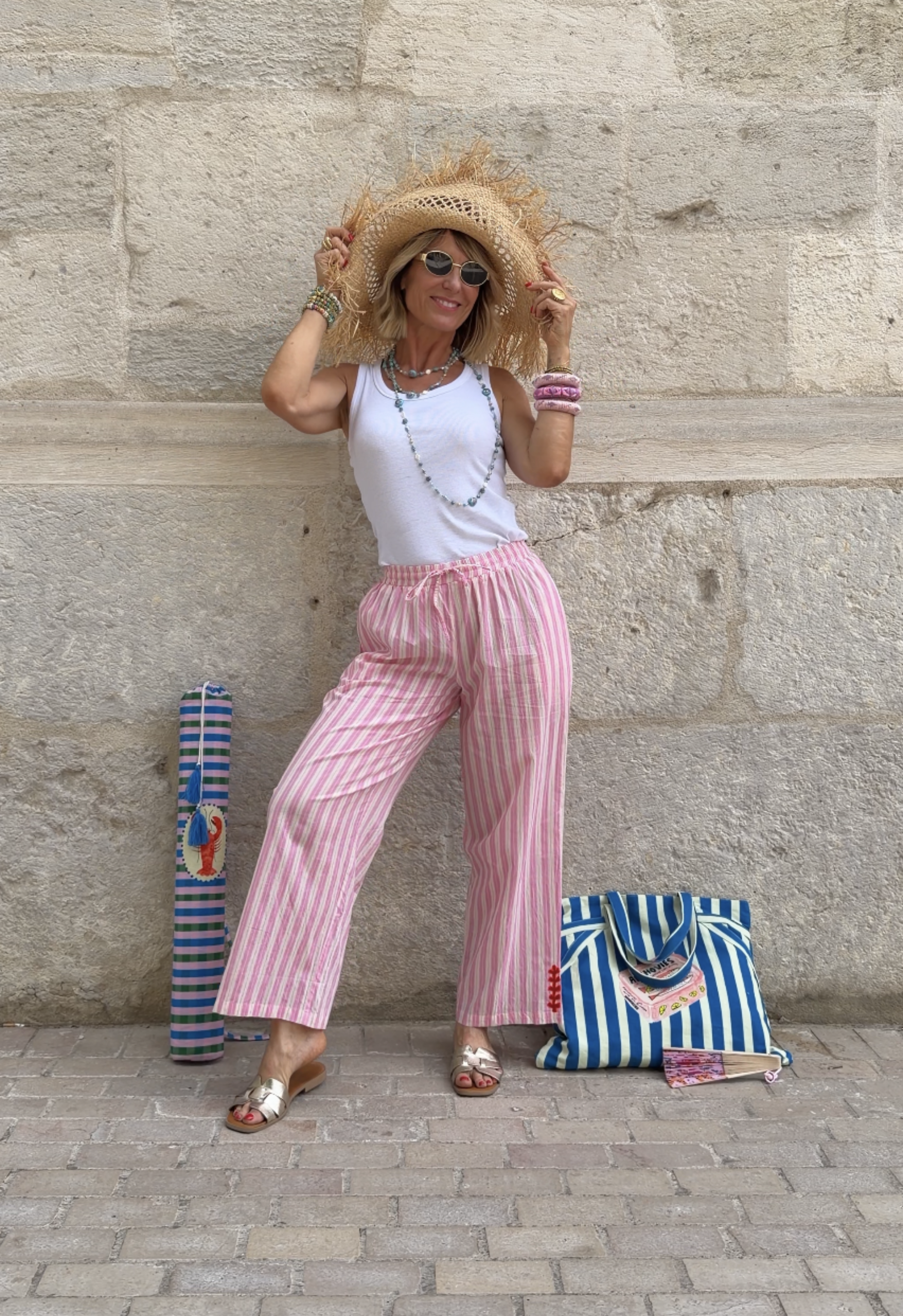 Pantalon Lucca Rose