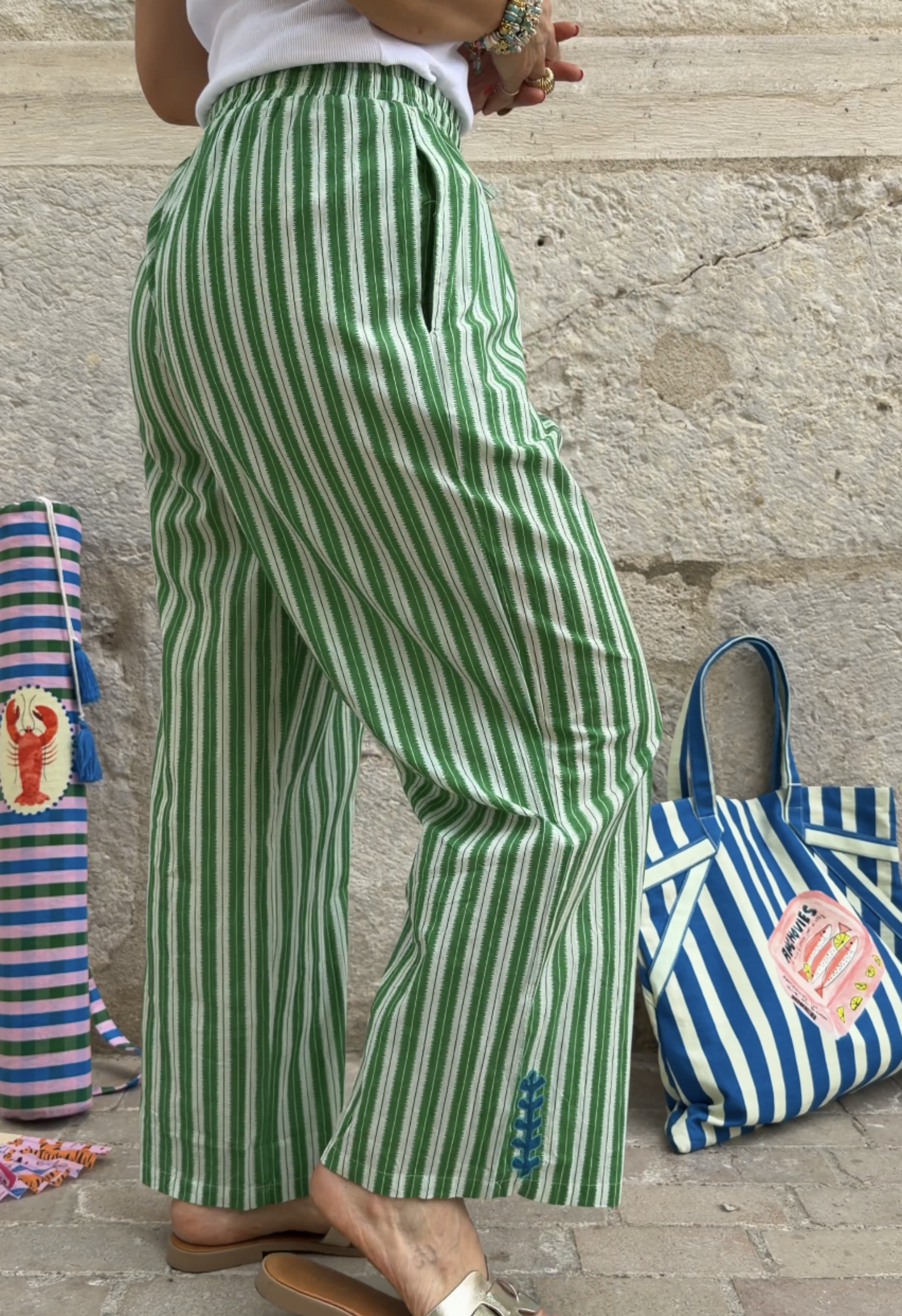 Pantalon Lucca Vert