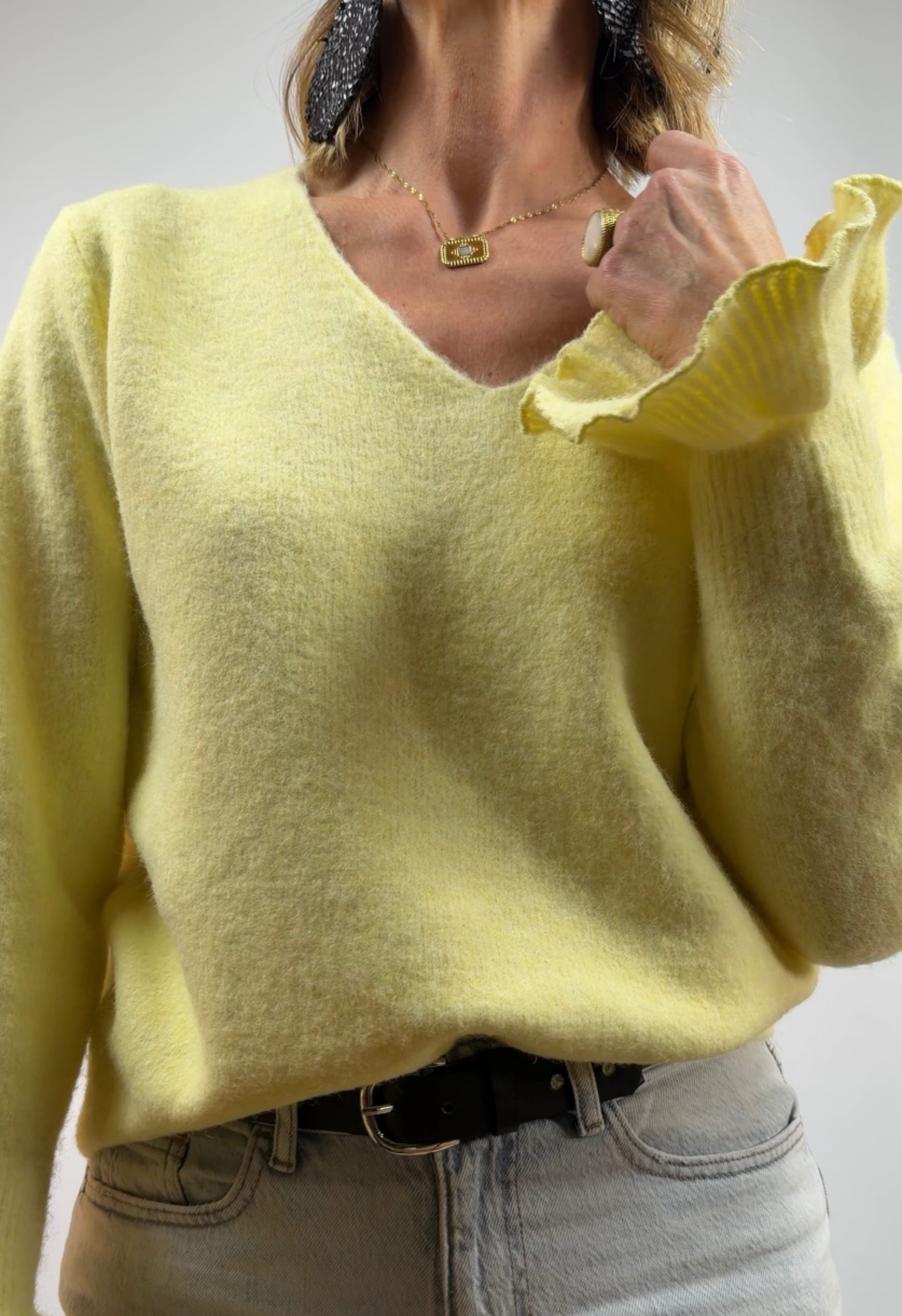 Pull Doria Jaune
