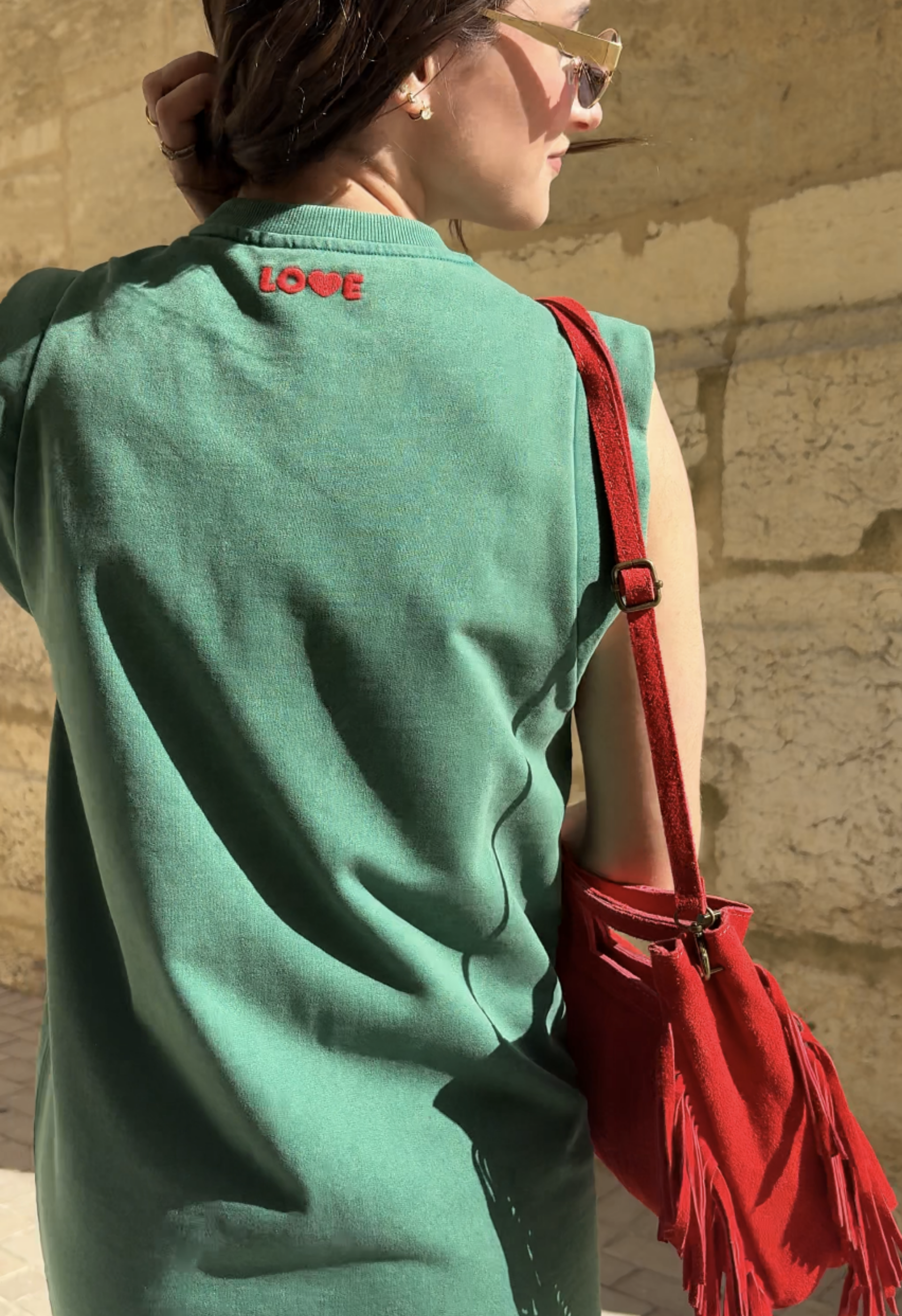 Robe Auriane Verte