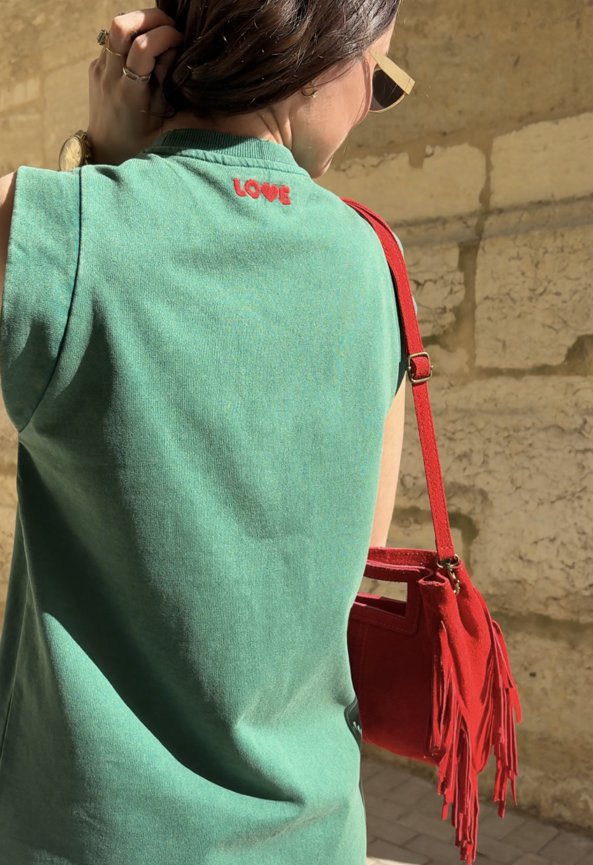 Robe Auriane Verte