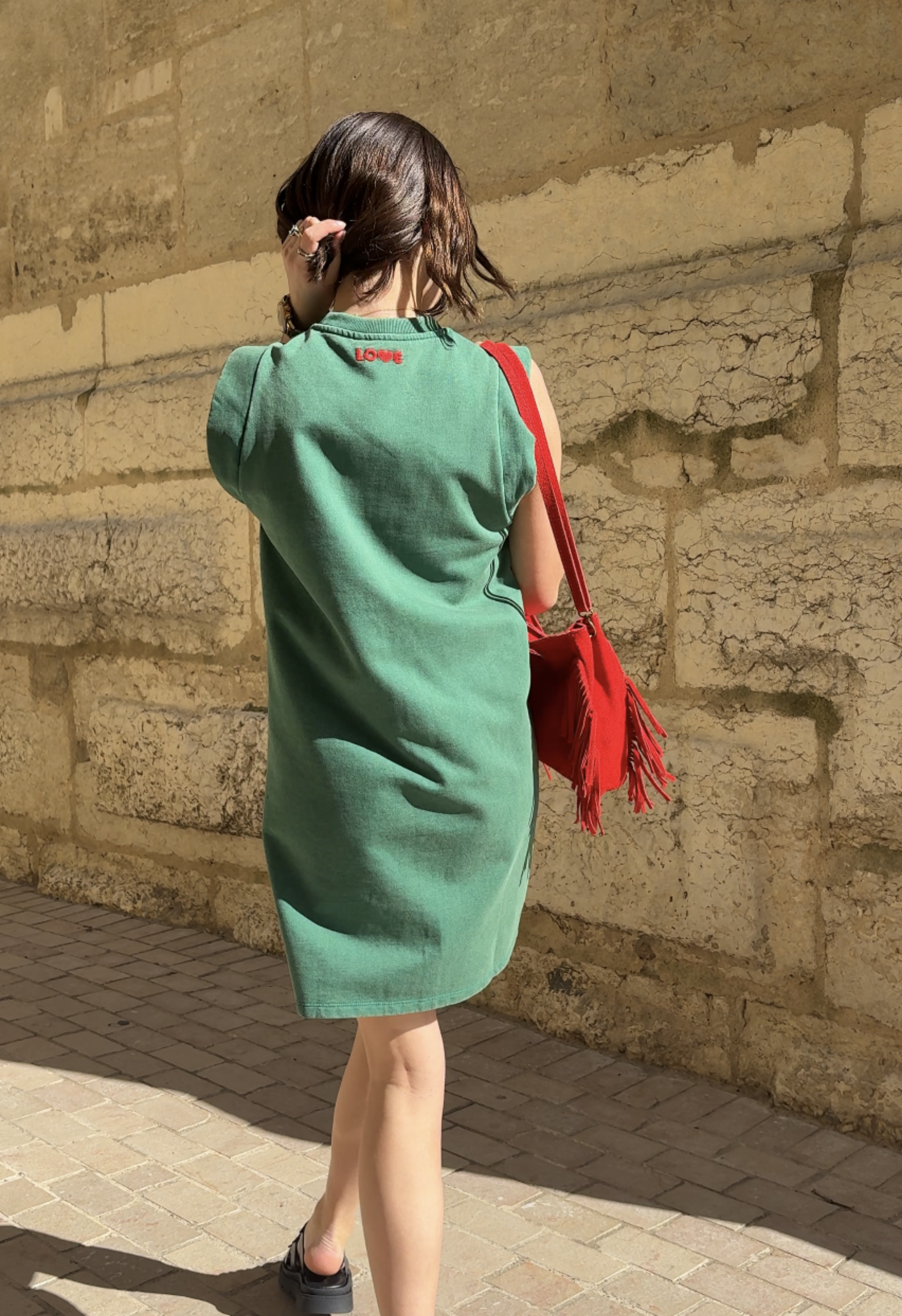 Robe Auriane Verte