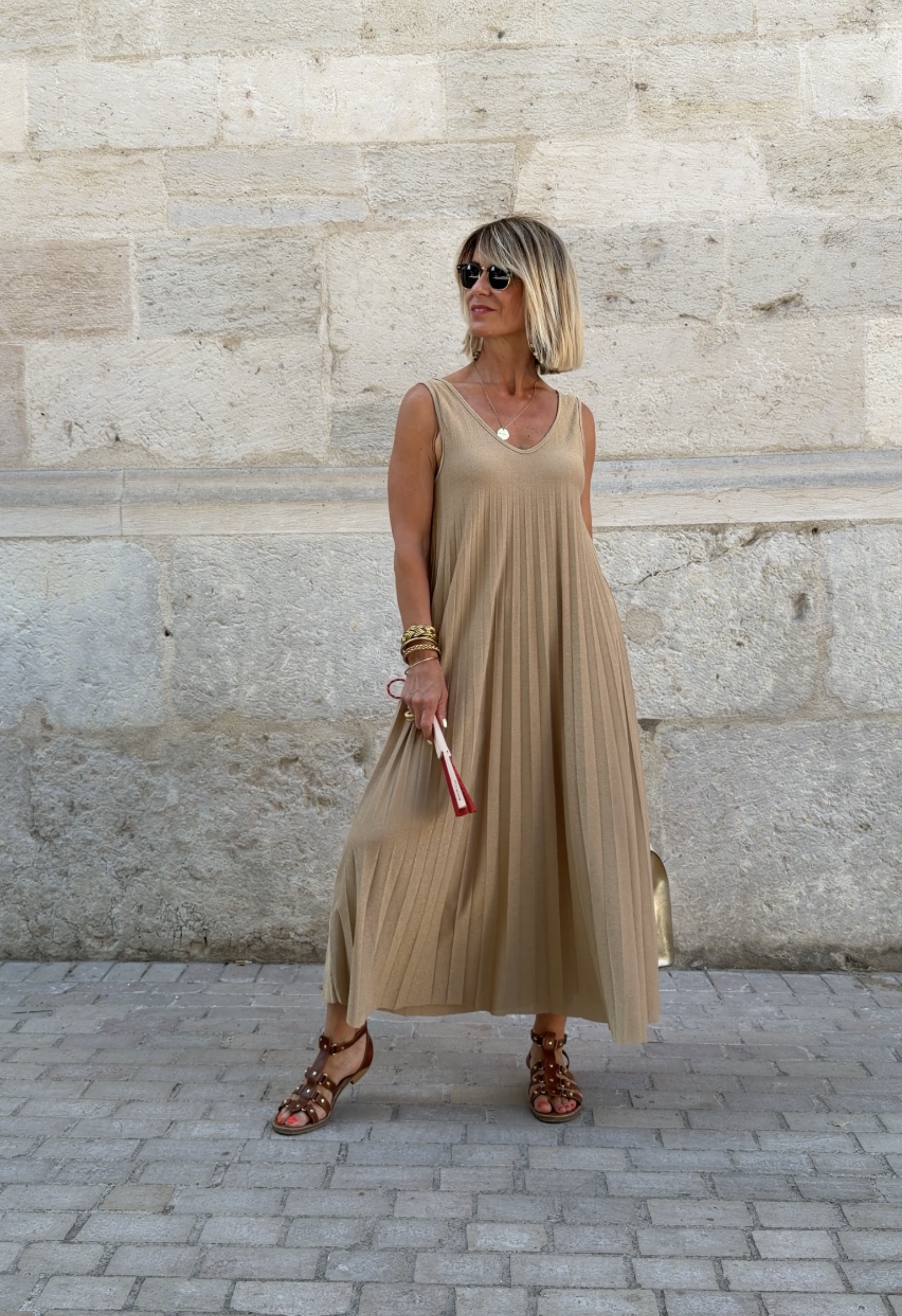 Robe Iris Camel