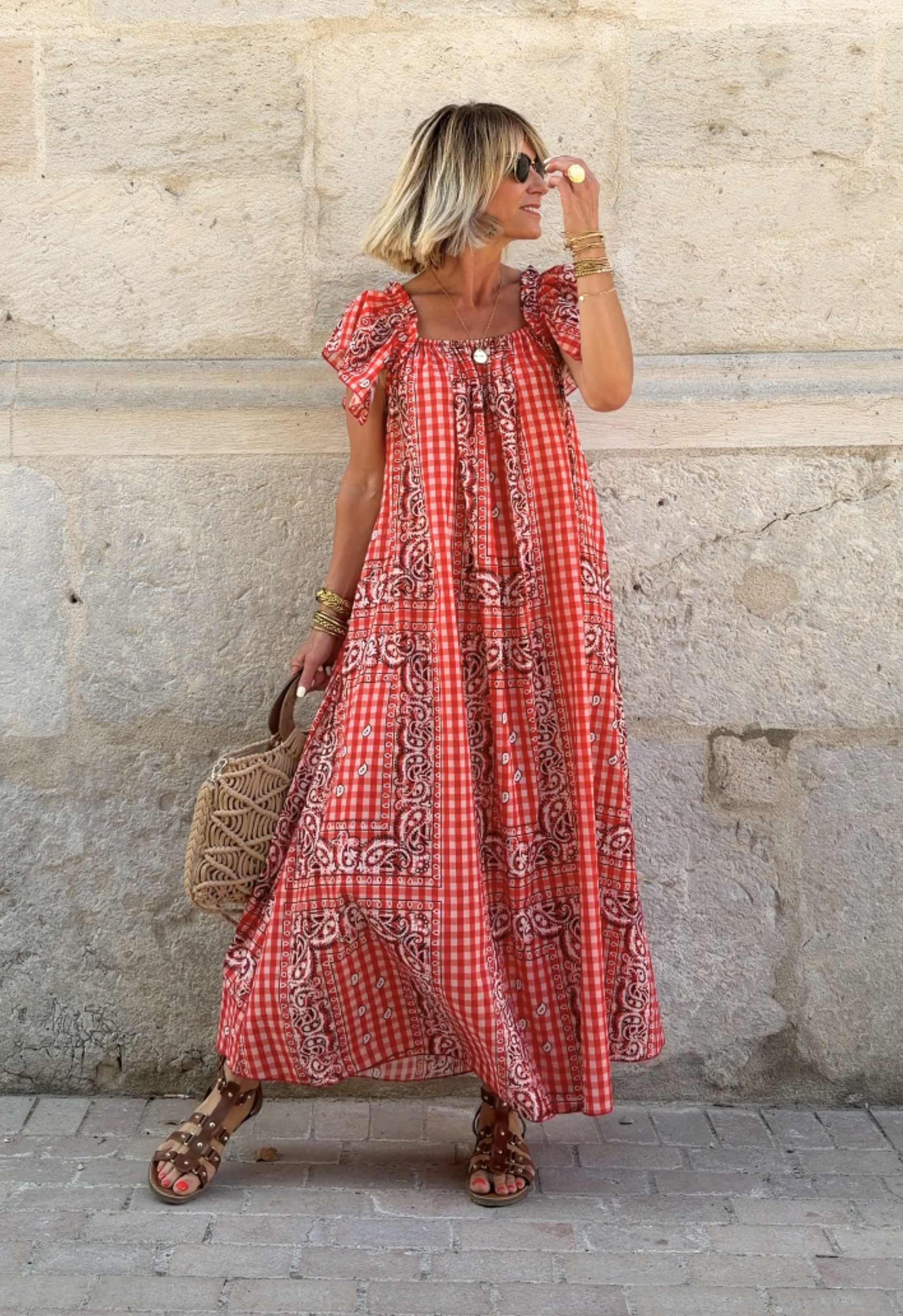 Robe Éléna Orange