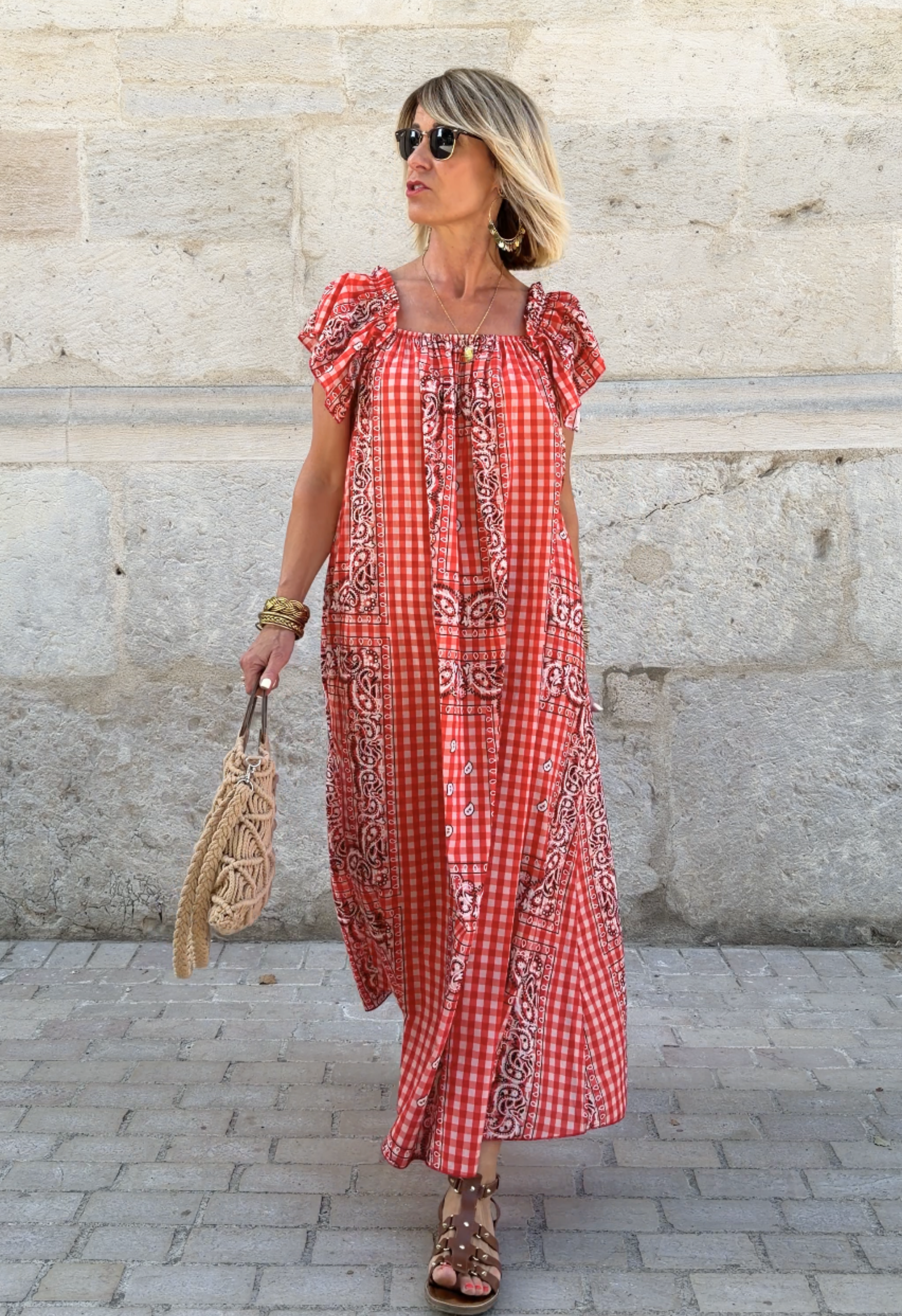 Robe Éléna Orange