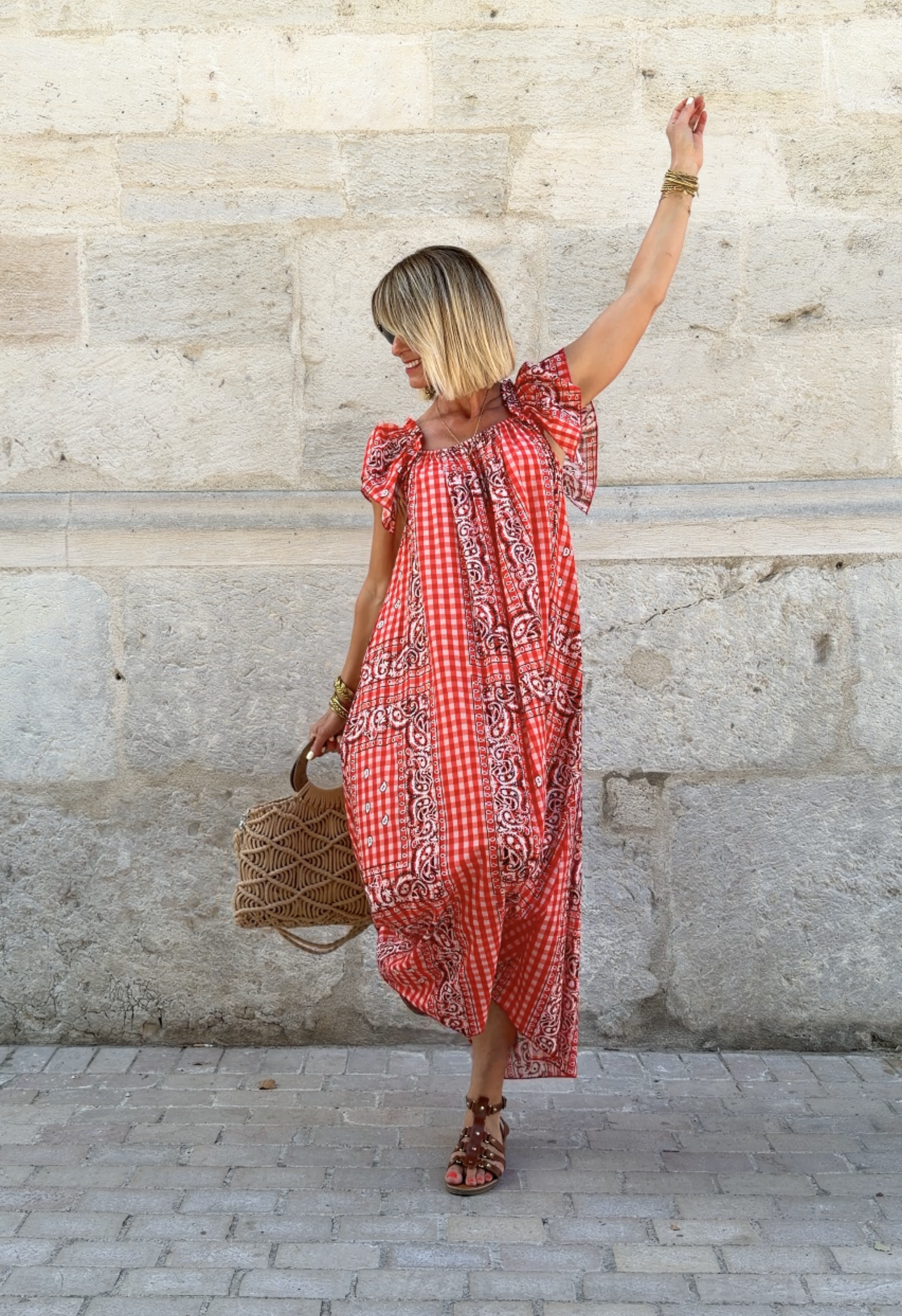Robe Éléna Orange