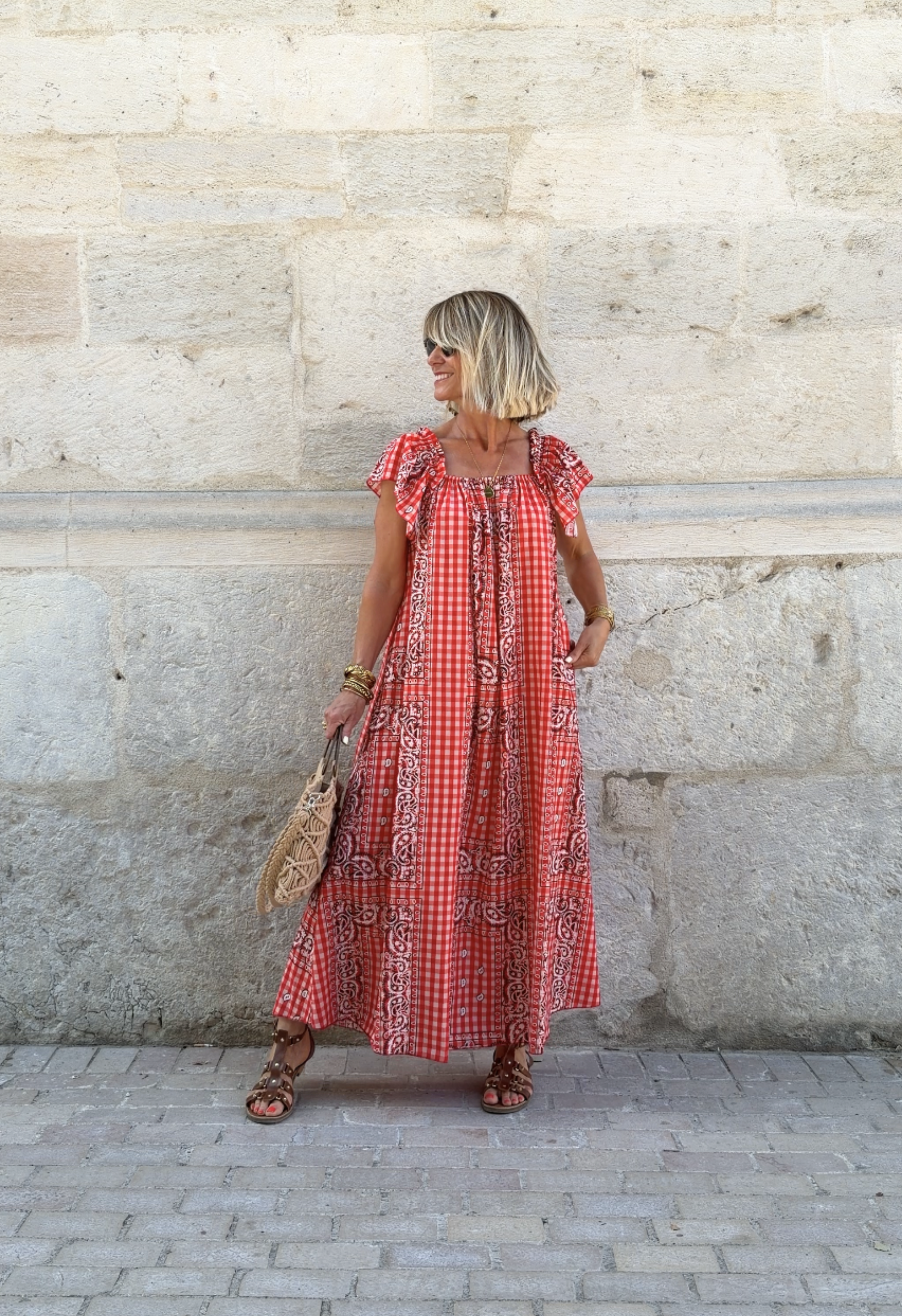Robe Éléna Orange